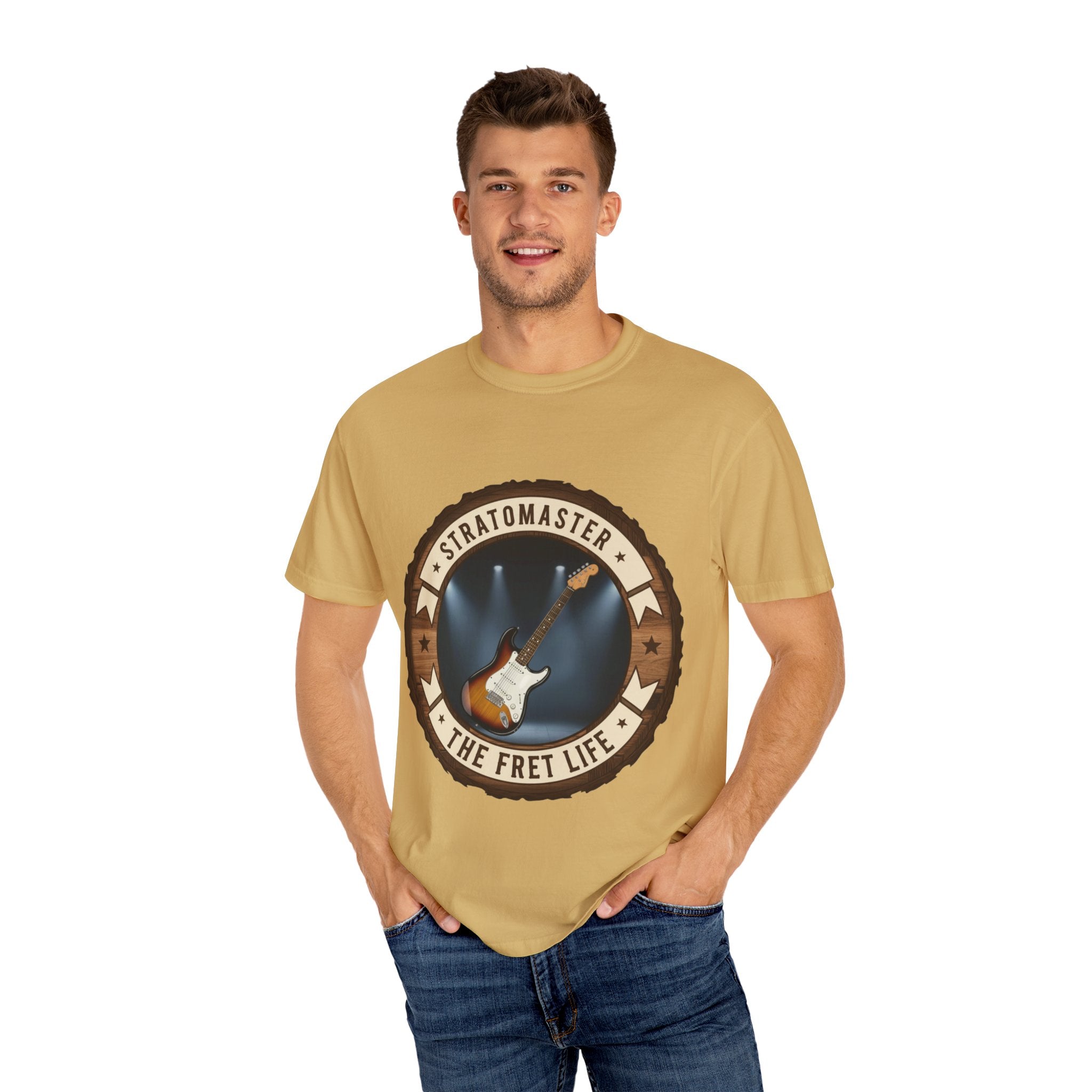 Stratomaster Tee | Fender Stratocaster Electric Guitar Fan Shirt