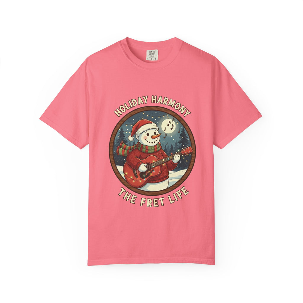 Holiday Harmony: Snowman's Festive Fret Life Tee