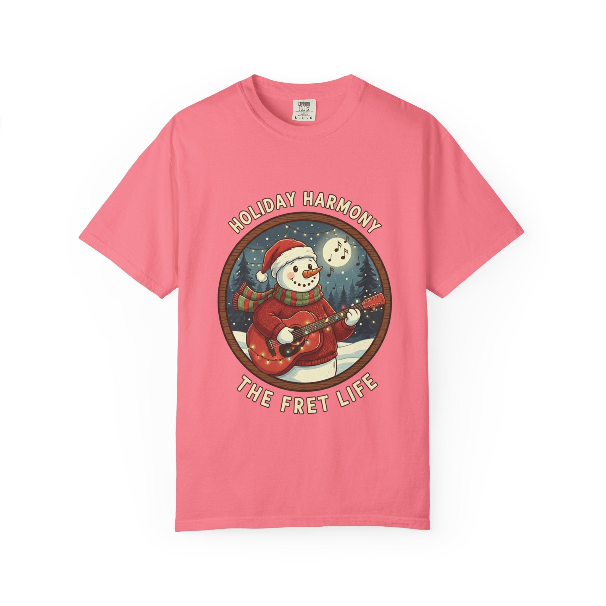 Holiday Harmony: Snowman's Festive Fret Life Tee