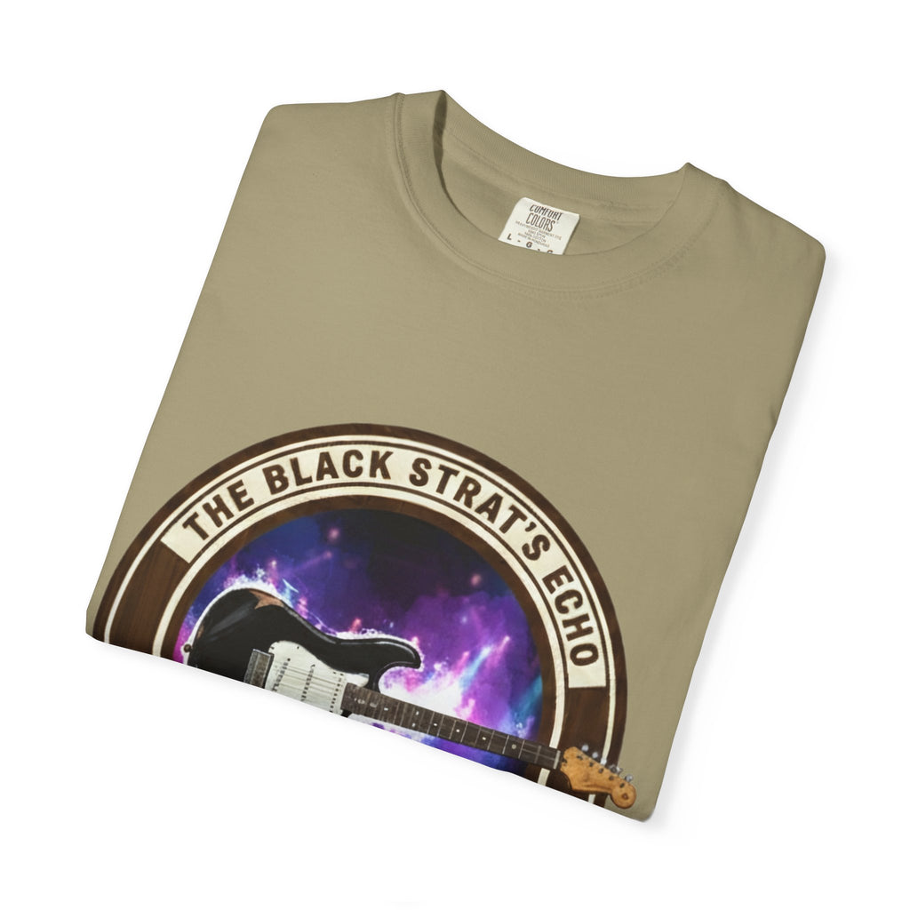The Black Strat T-Shirt | David Gilmour Pink Floyd Guitar Legend Tee