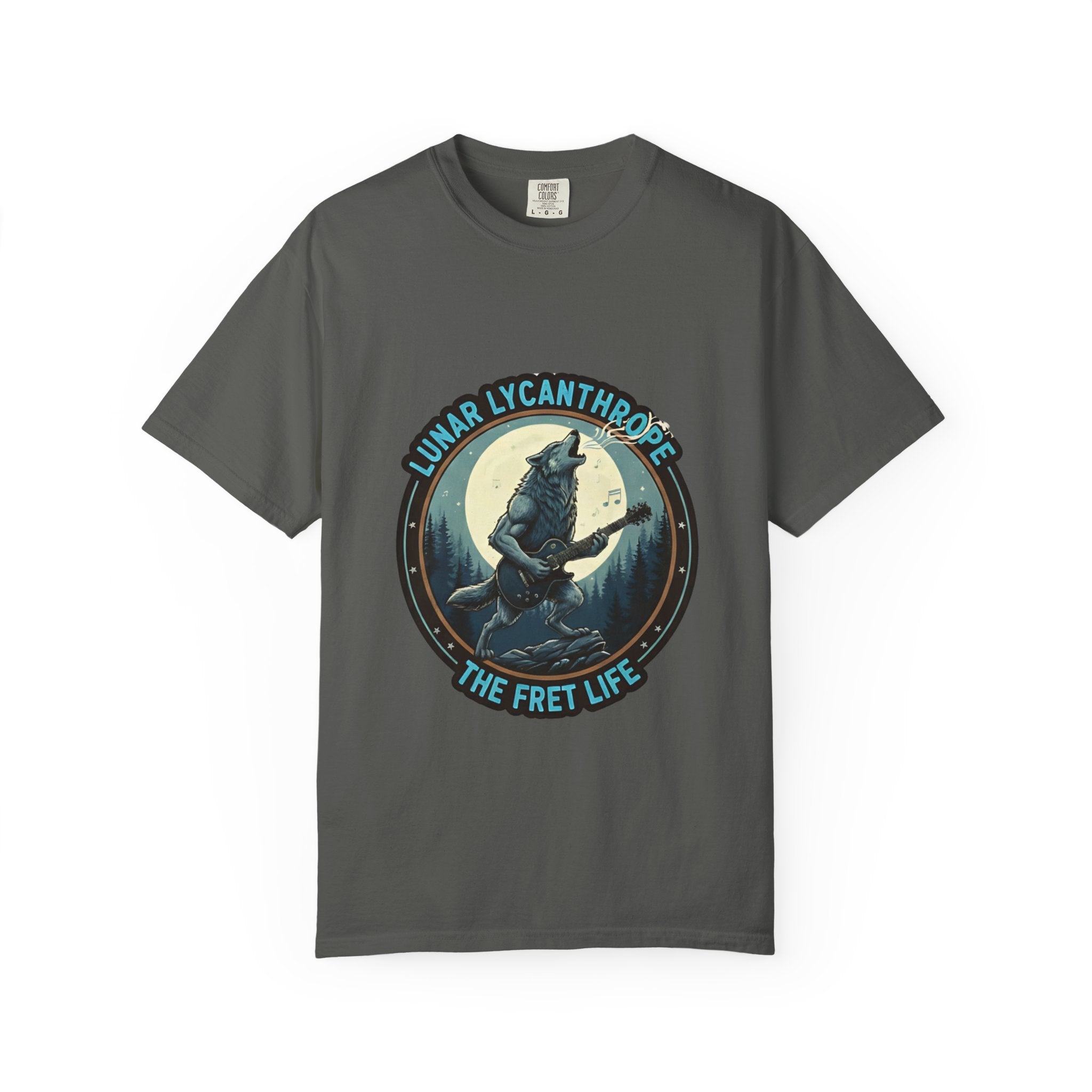 Lunar Lycanthrope: Full Moon Fret Life Tee