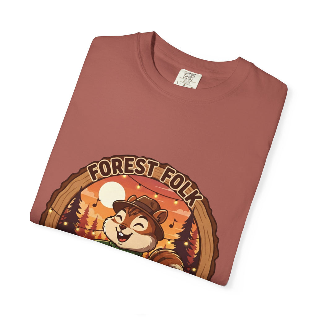 Forest Folk: The Squirrel Serenader T-Shirt