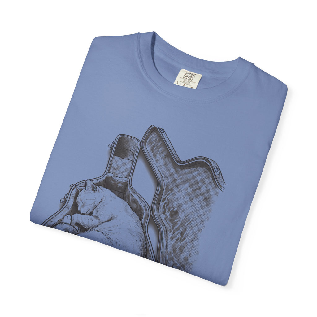 Cat Asleep in Case T-Shirt