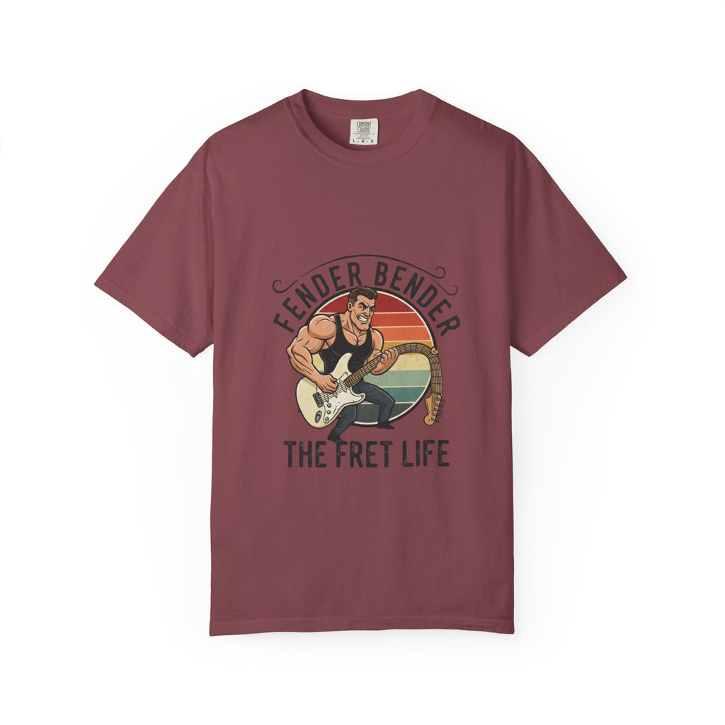 Fender Bender: The Fret Life T-Shirt (Vintage Rocker Edition)