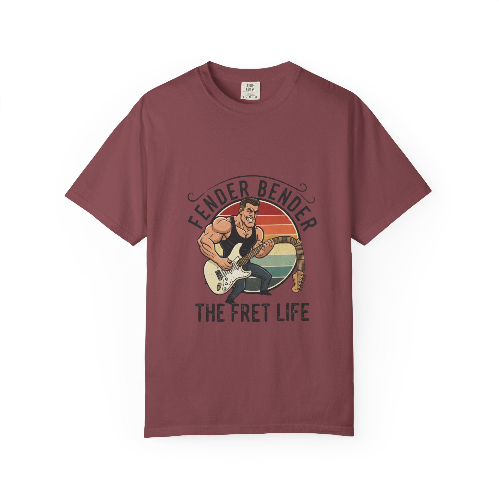 Fender Bender: The Fret Life T-Shirt (Vintage Rocker Edition)
