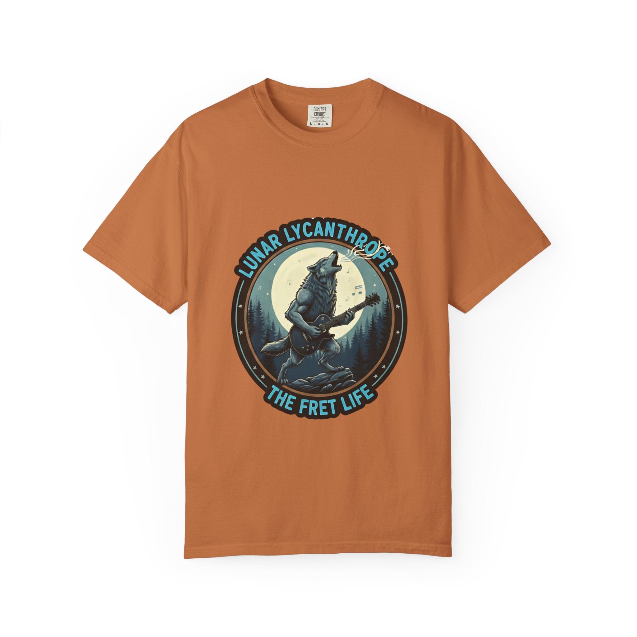 Lunar Lycanthrope: Full Moon Fret Life Tee