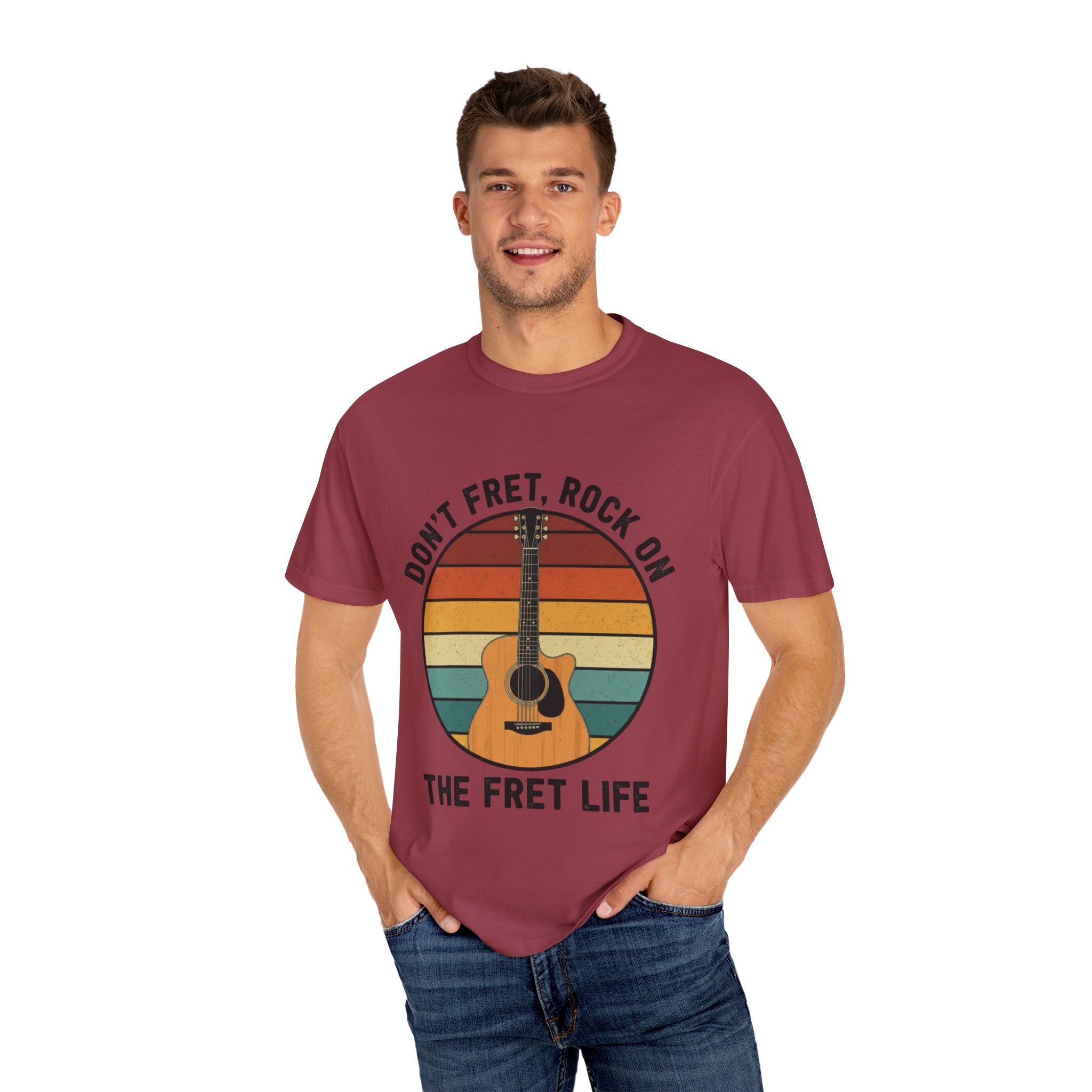Don't Fret, Rock On : Guitar T-Shirt