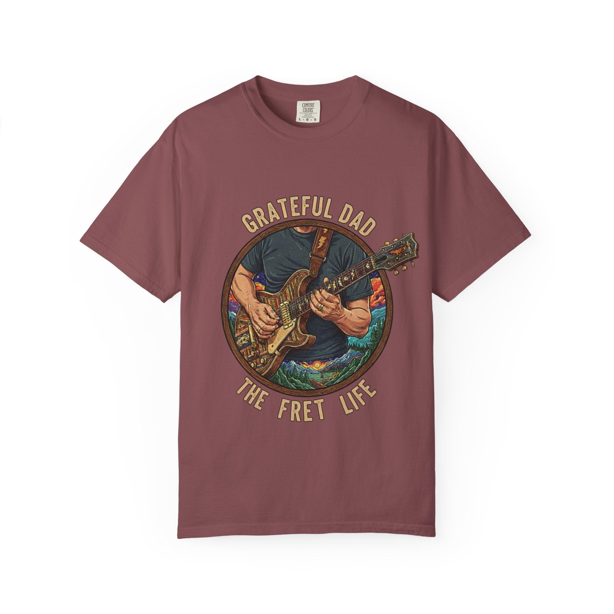 Grateful Dad: The Fret Life Jam Band T-Shirt
