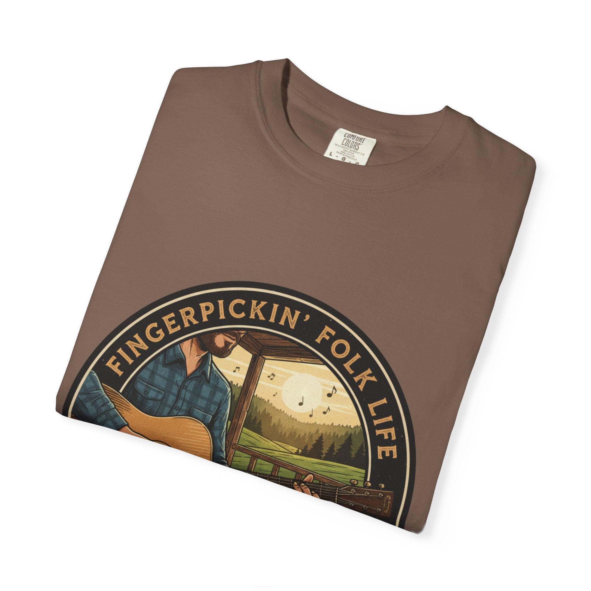 Fingerpickin' Folk Life: Porch & Sunset Acoustic Tee