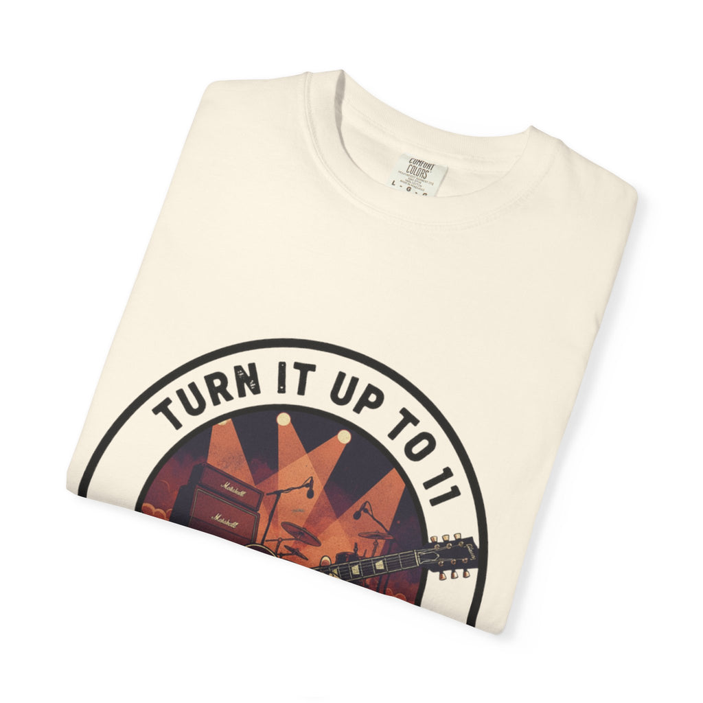 Turn it Up to 11 Unisex Guitar T-Shirt - Music Lover Gift Idea