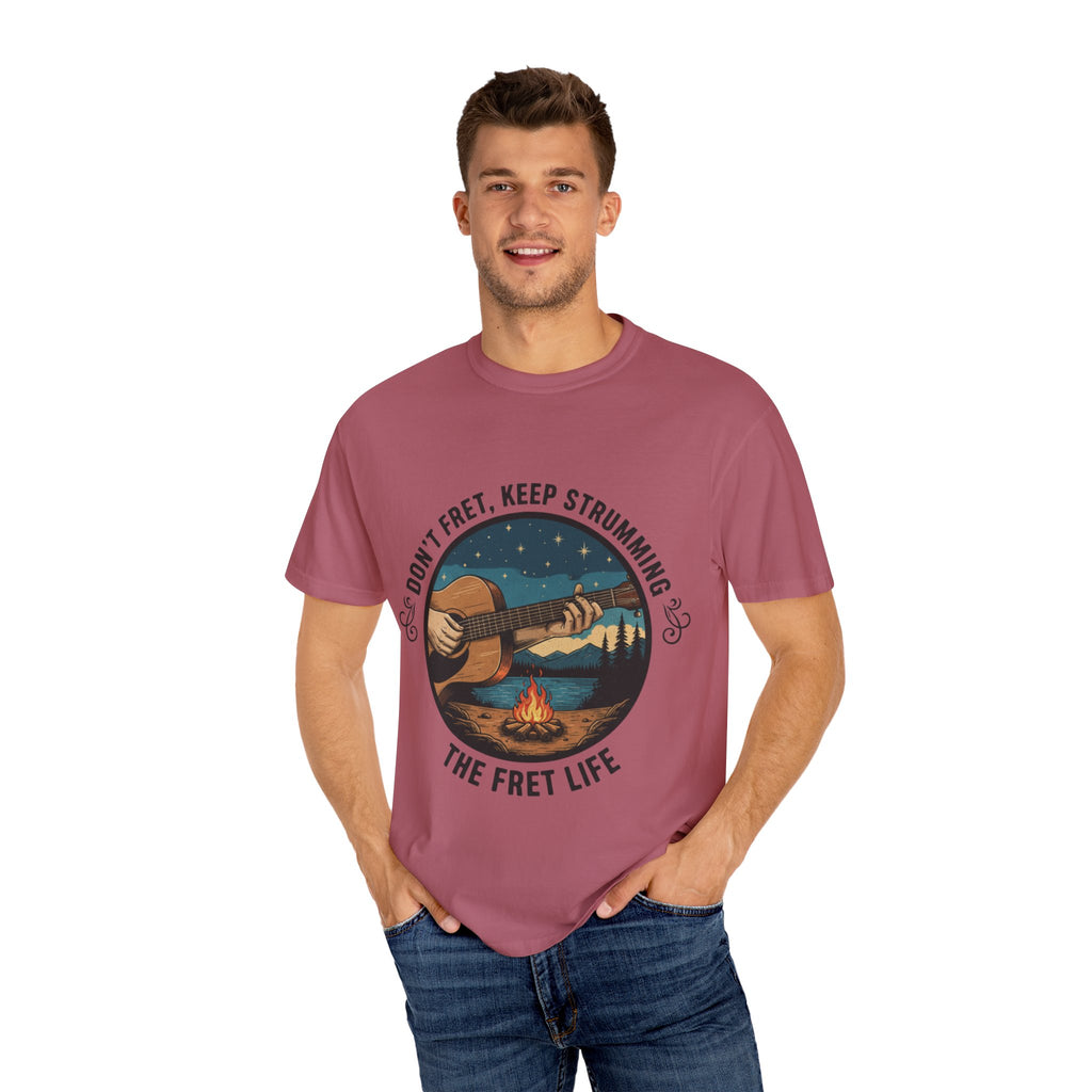 Don't Fret, Keep Strumming: Campfire Tee