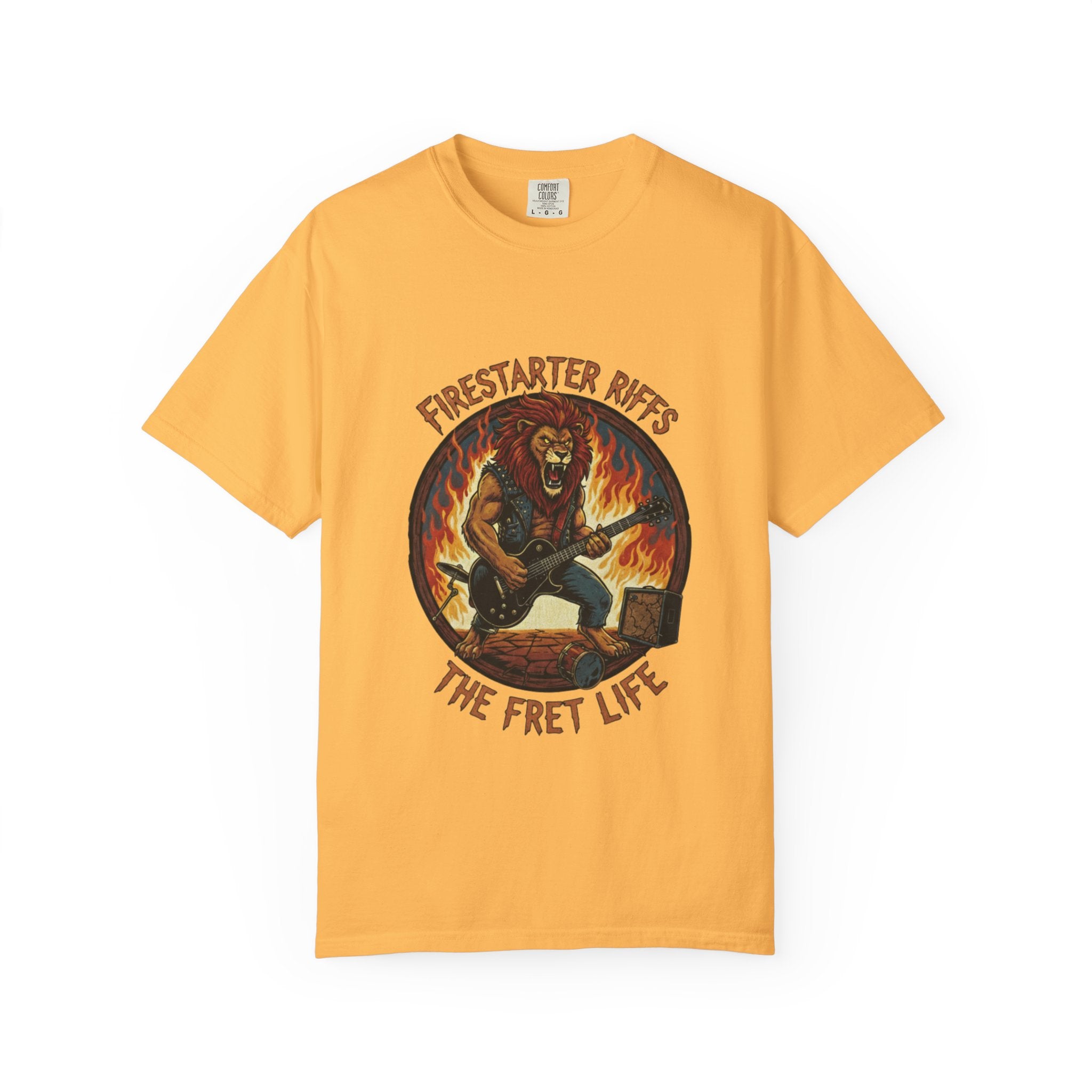 Firestarter Riffs: The Lion Rocker T-Shirt