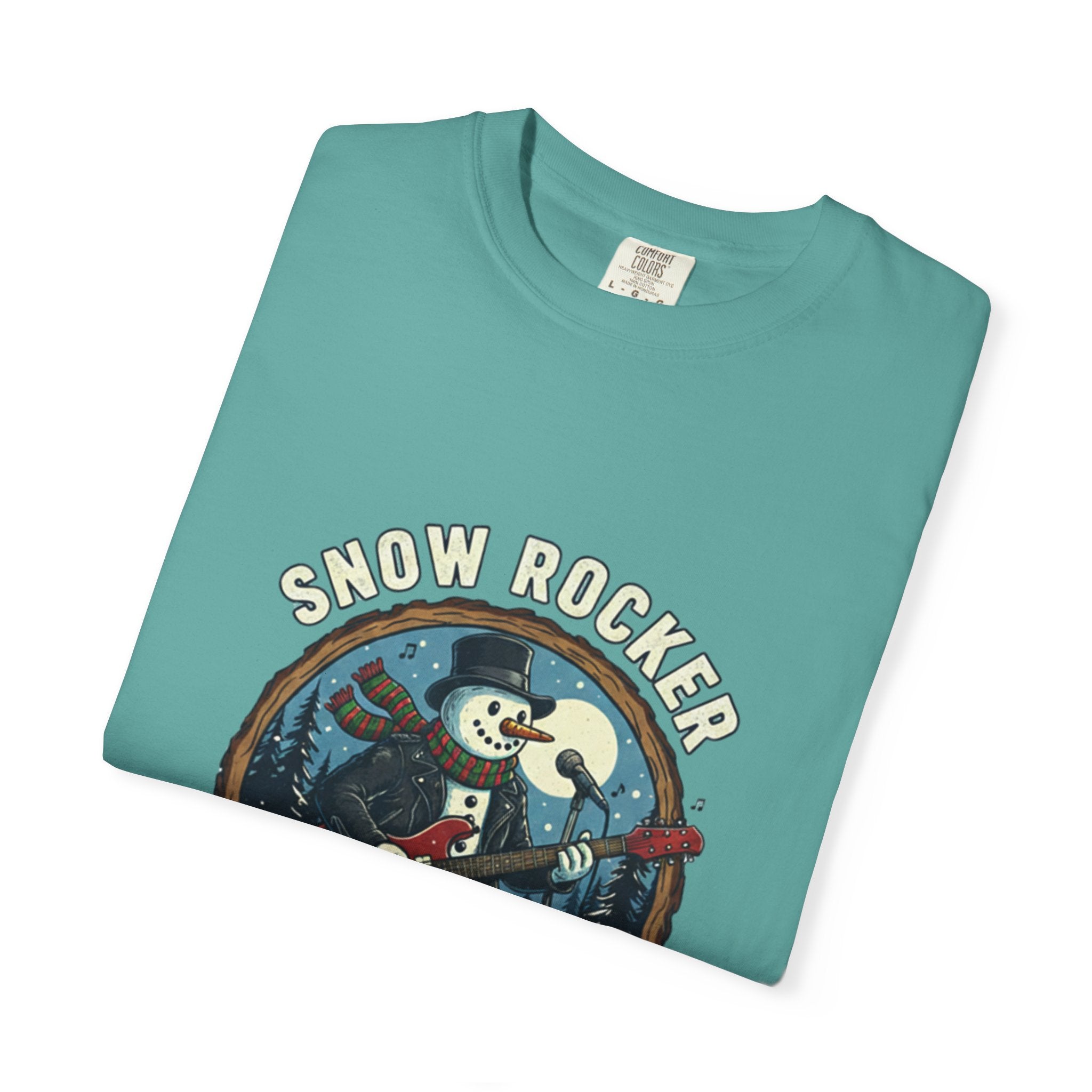 Snow Rocker: Frosty's Fret Life Winter Jam Tee