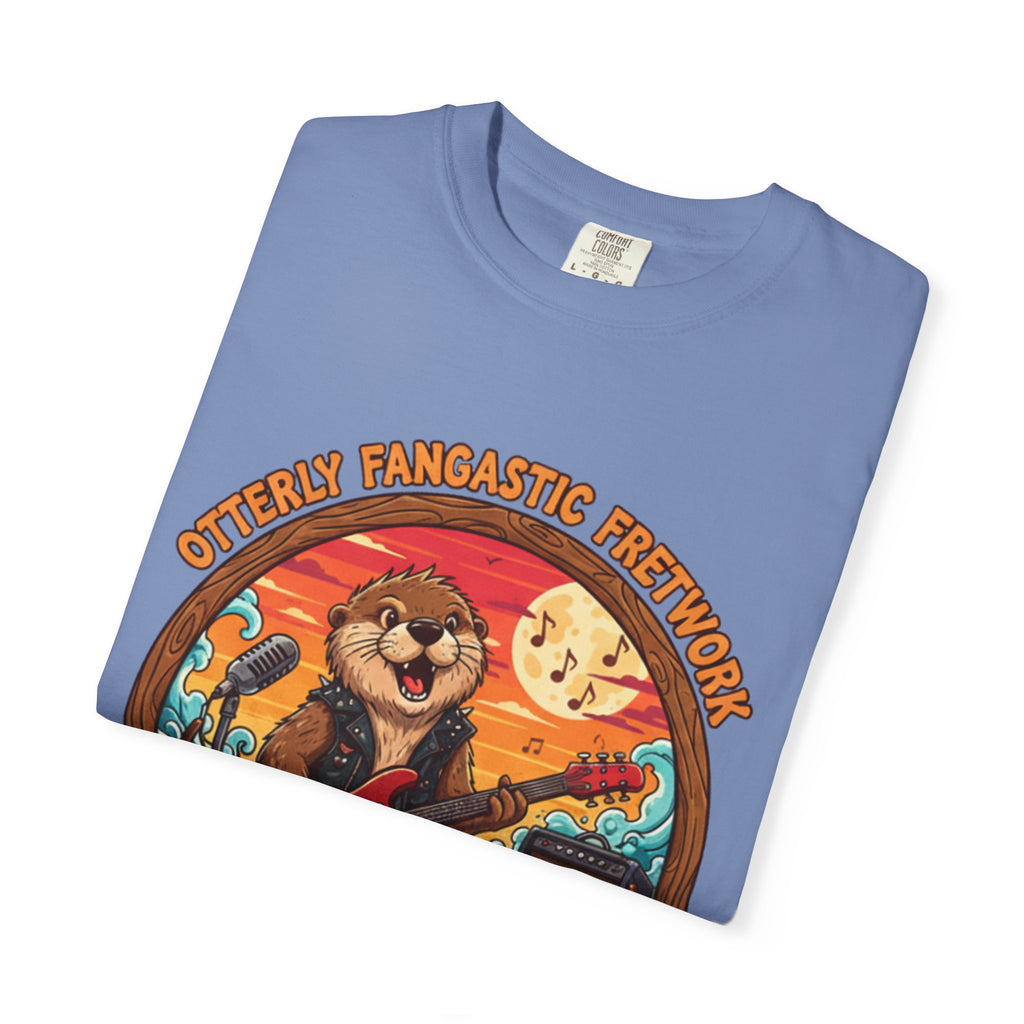 Otterly Fangastic Fretwork: The Fret Life Rocker Tee