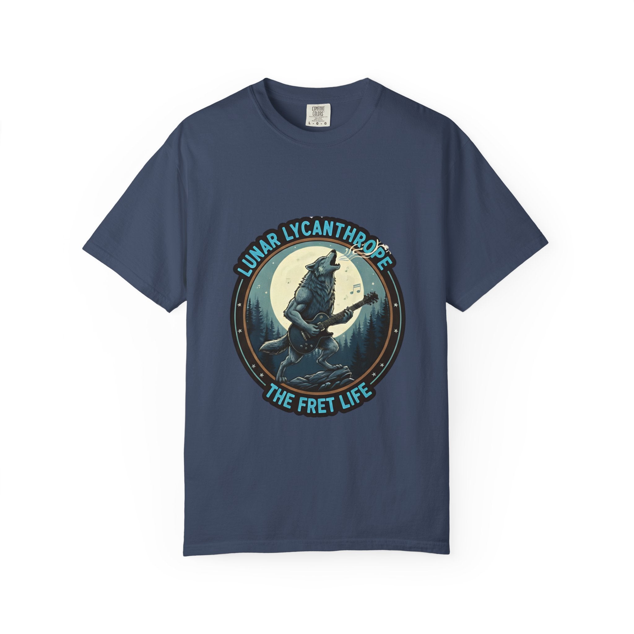 Lunar Lycanthrope: Full Moon Fret Life Tee