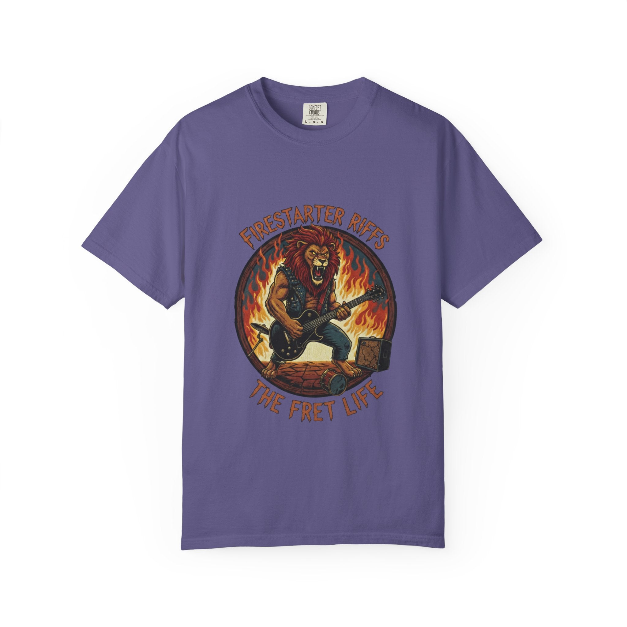 Firestarter Riffs: The Lion Rocker T-Shirt