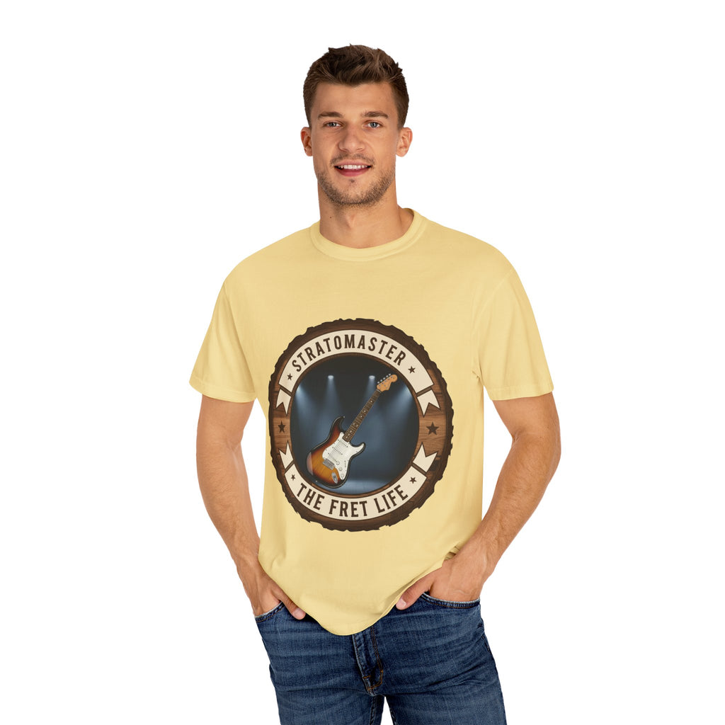 Stratomaster Tee | Fender Stratocaster Electric Guitar Fan Shirt