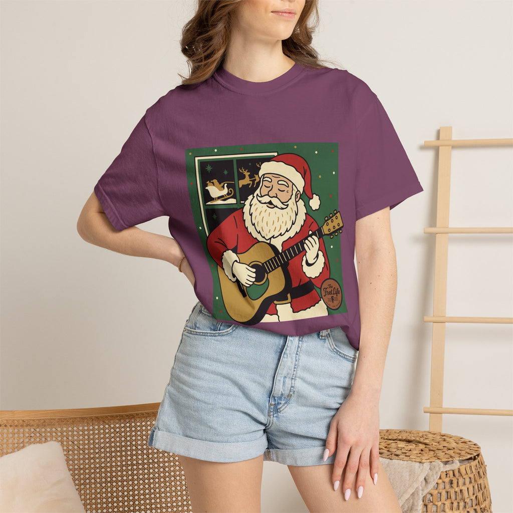 Santa Guitar T-Shirt