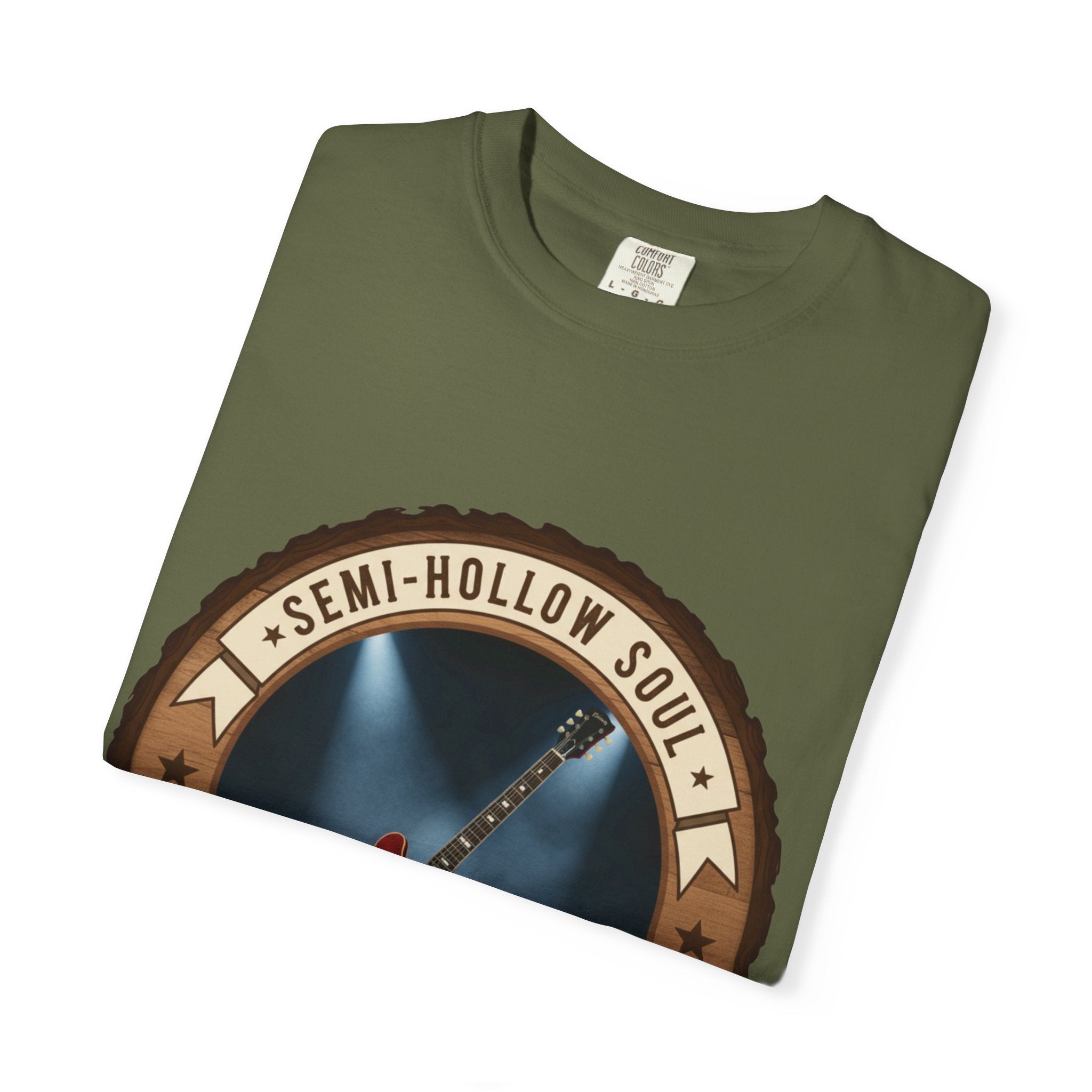 Semi-Hollow Soul Tee | Gibson ES-335 Blues Jazz Guitar Shirt