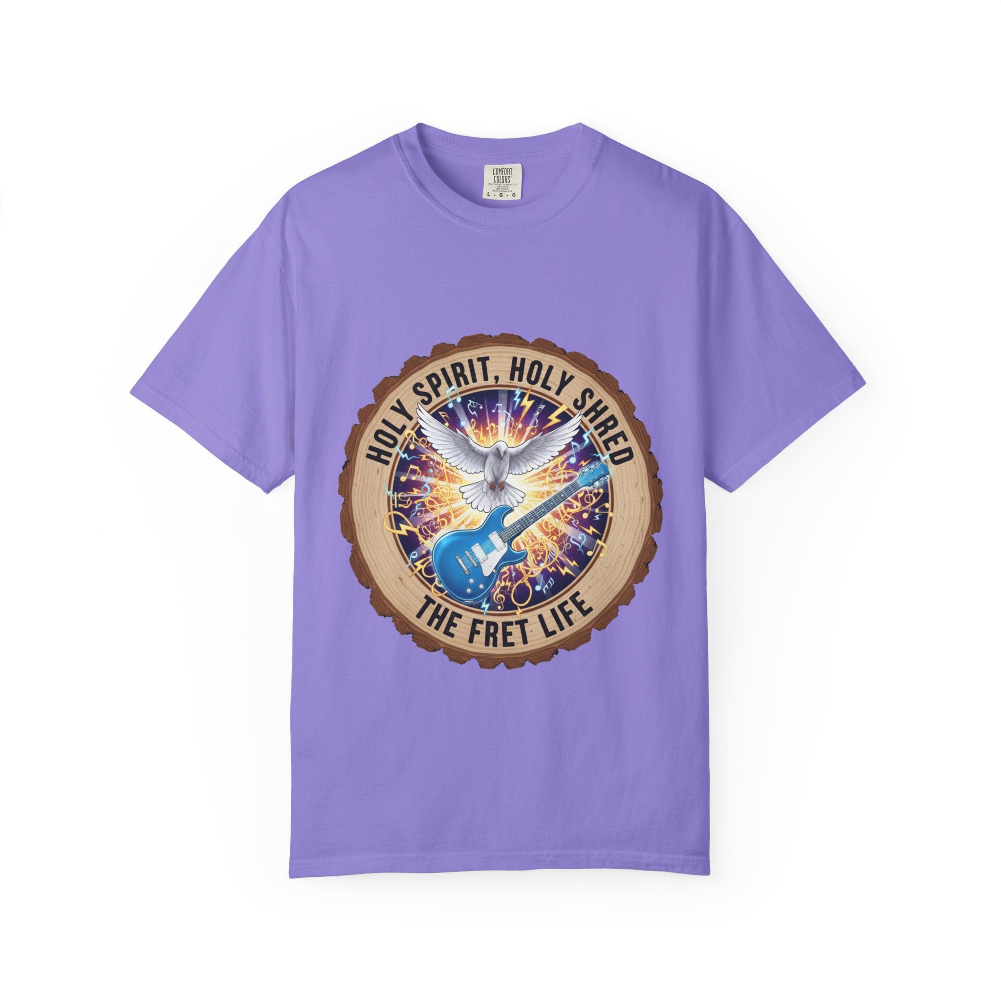 Holy Spirit Holy Shred T-Shirt | Christian Guitar Worship Tee