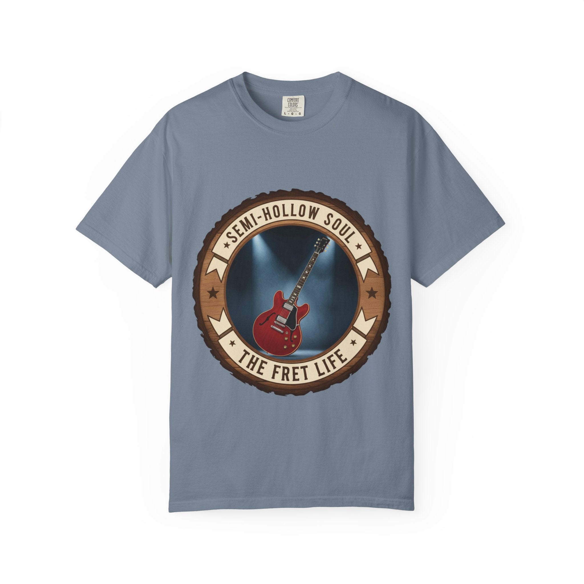 Semi-Hollow Soul Tee | Gibson ES-335 Blues Jazz Guitar Shirt