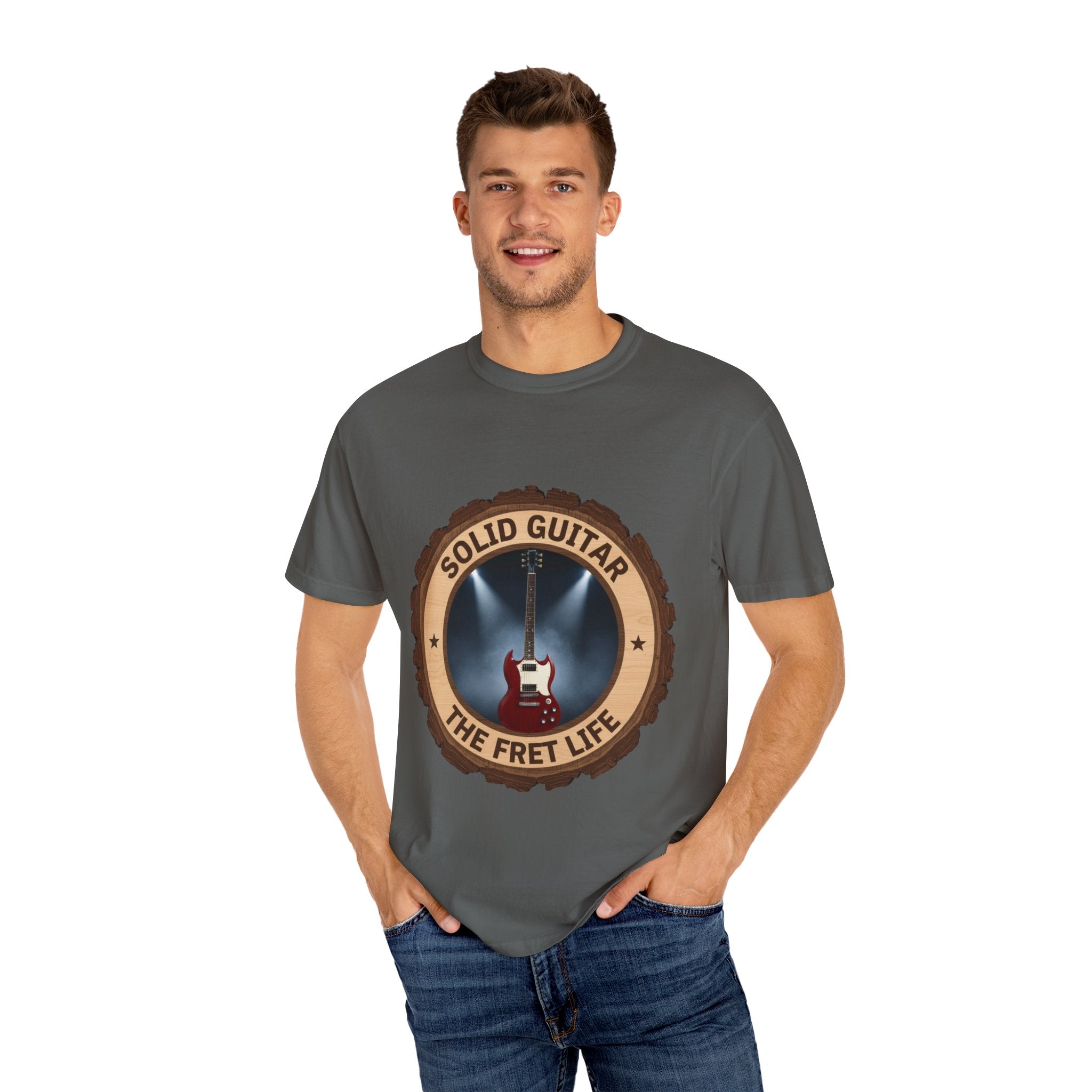 Solid Guitar Tee | Gibson SG Rock Electric Guitar Fan Shirt