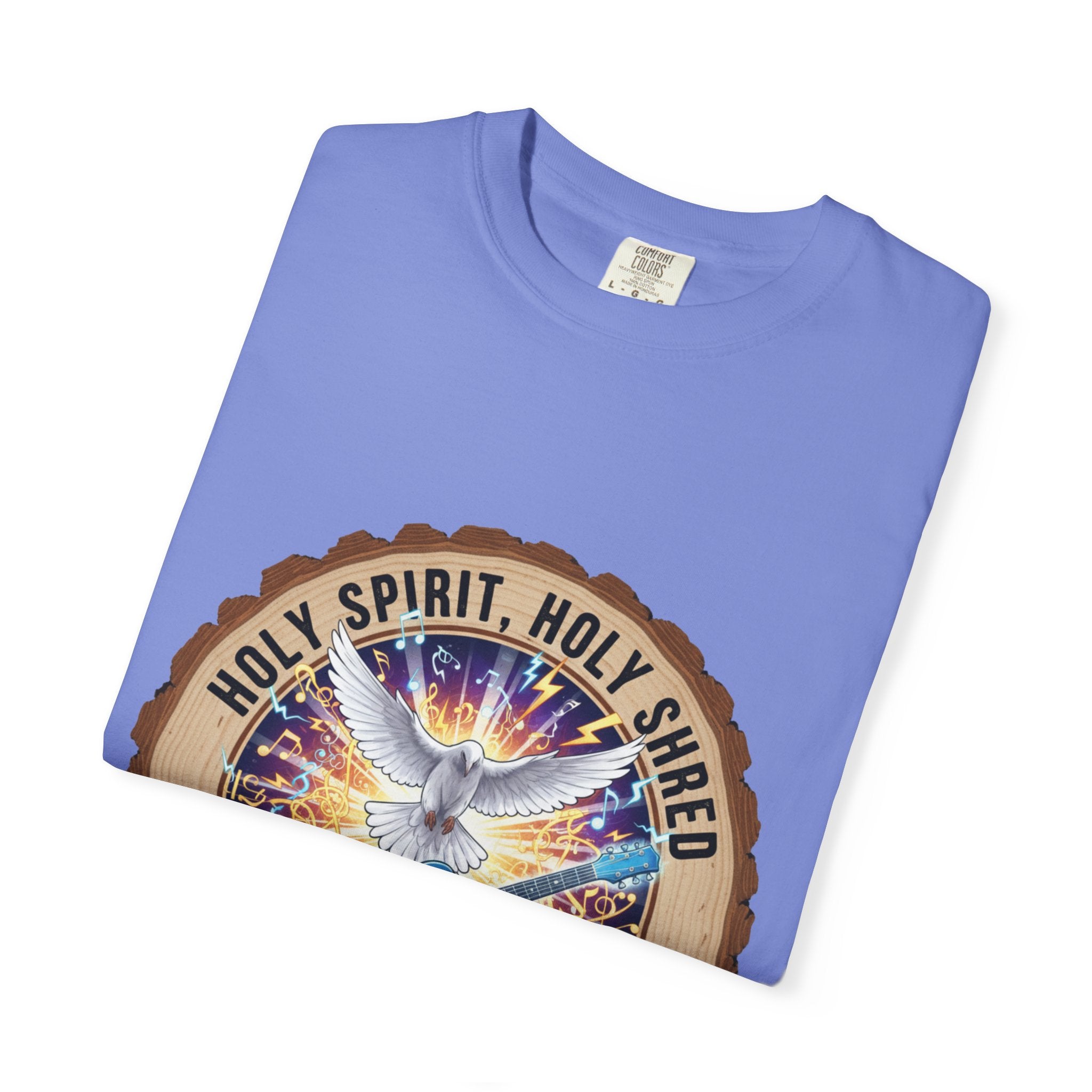 Holy Spirit Holy Shred T-Shirt | Christian Guitar Worship Tee
