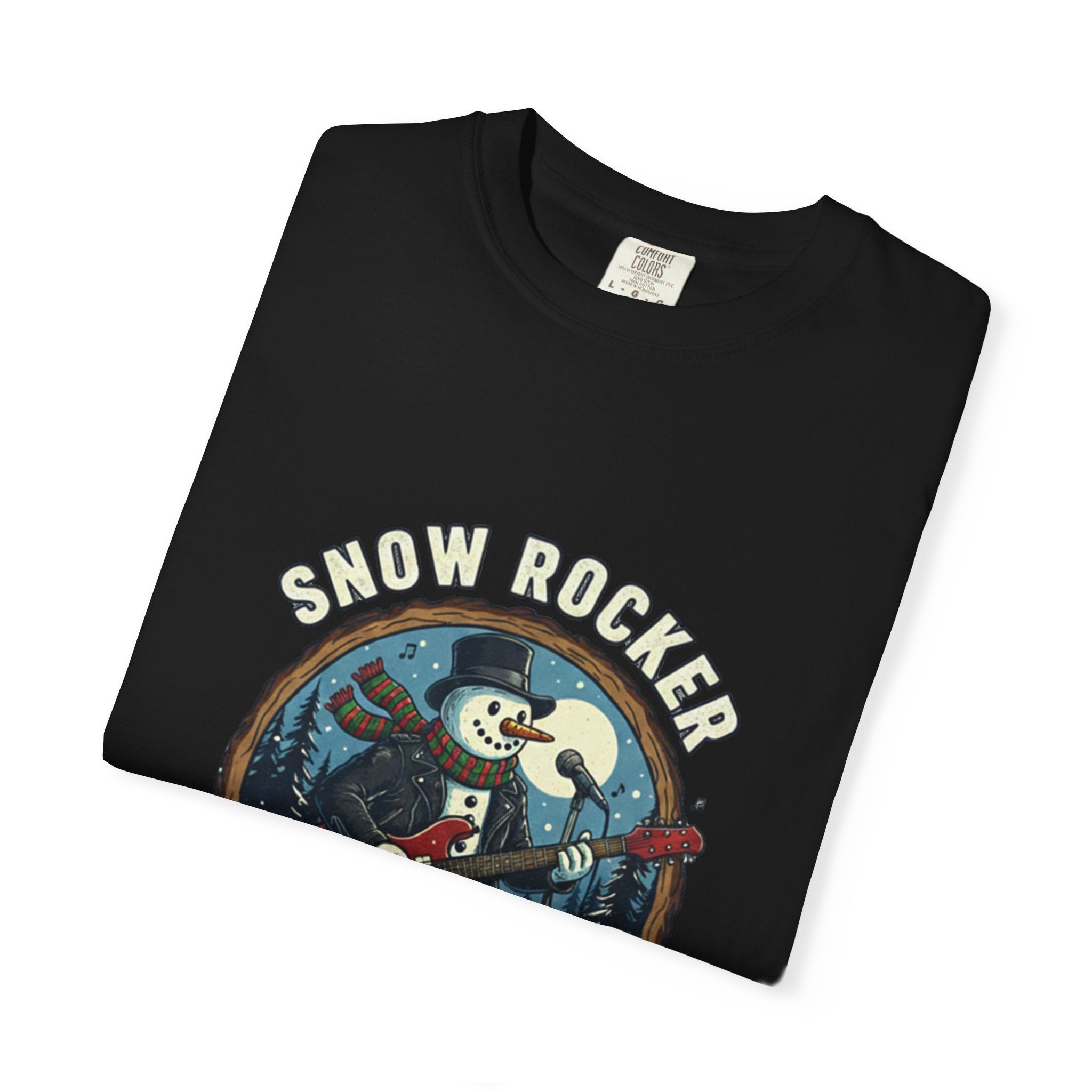 Snow Rocker: Frosty's Fret Life Winter Jam Tee