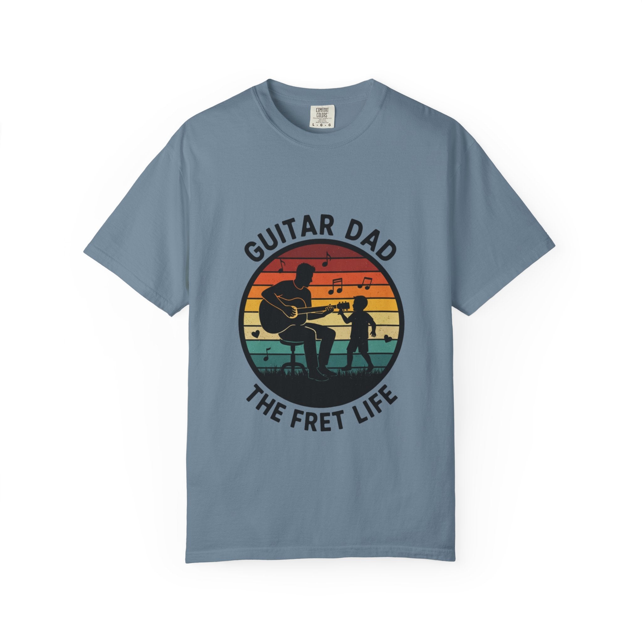 Guitar Dad: The Fret Life Silhouetted Tee
