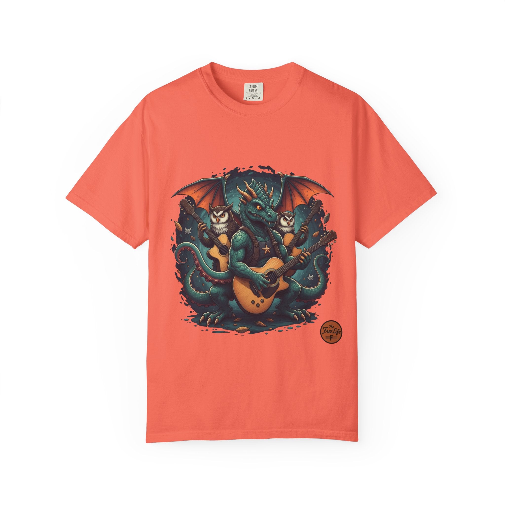 Dragon's Chord: Epic Guitar Tee