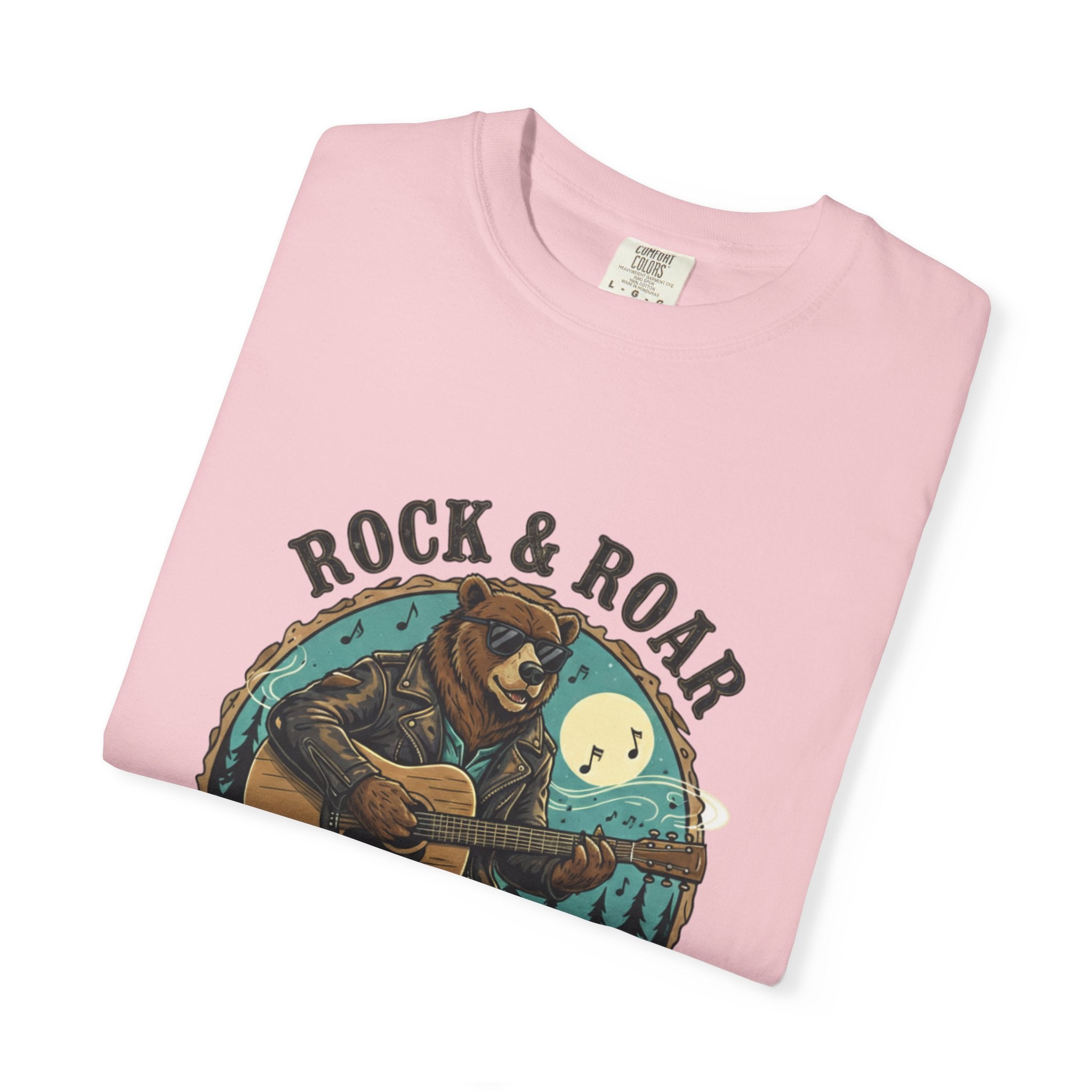 Rock & Roar: Campfire Blues Bear Fret Life Tee