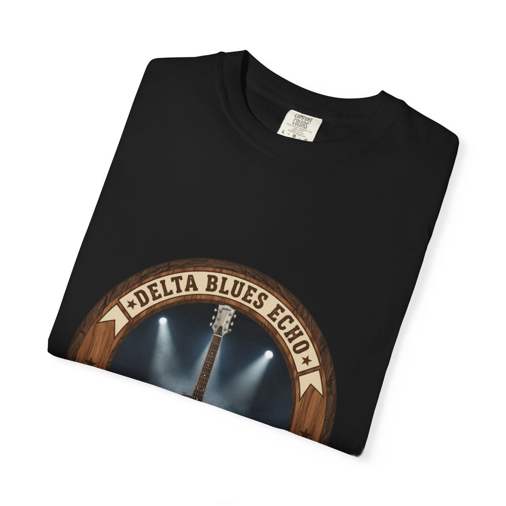 Delta Blues Echo Tee | Resonator Guitar Slide Player Shirt