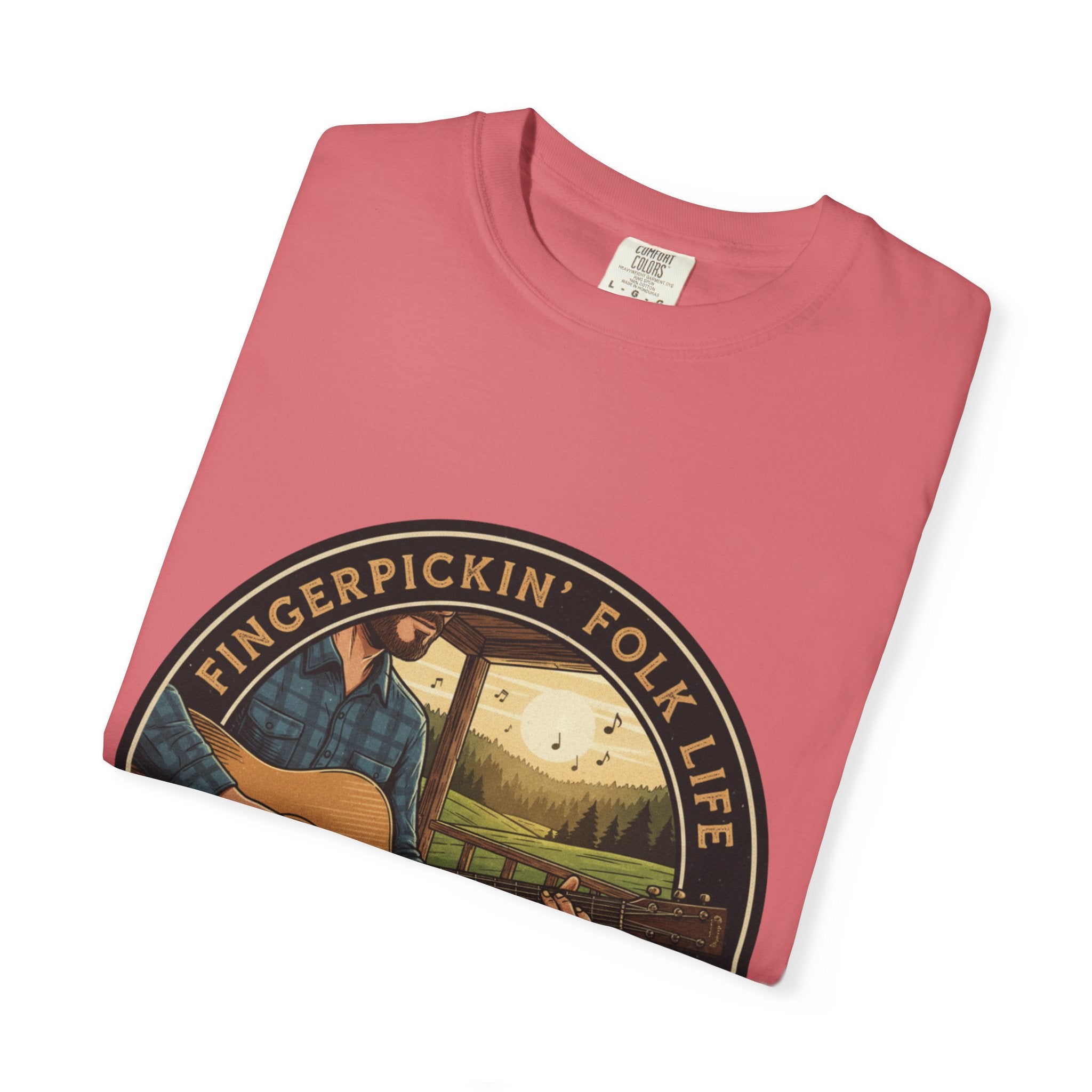Fingerpickin' Folk Life: Porch & Sunset Acoustic Tee