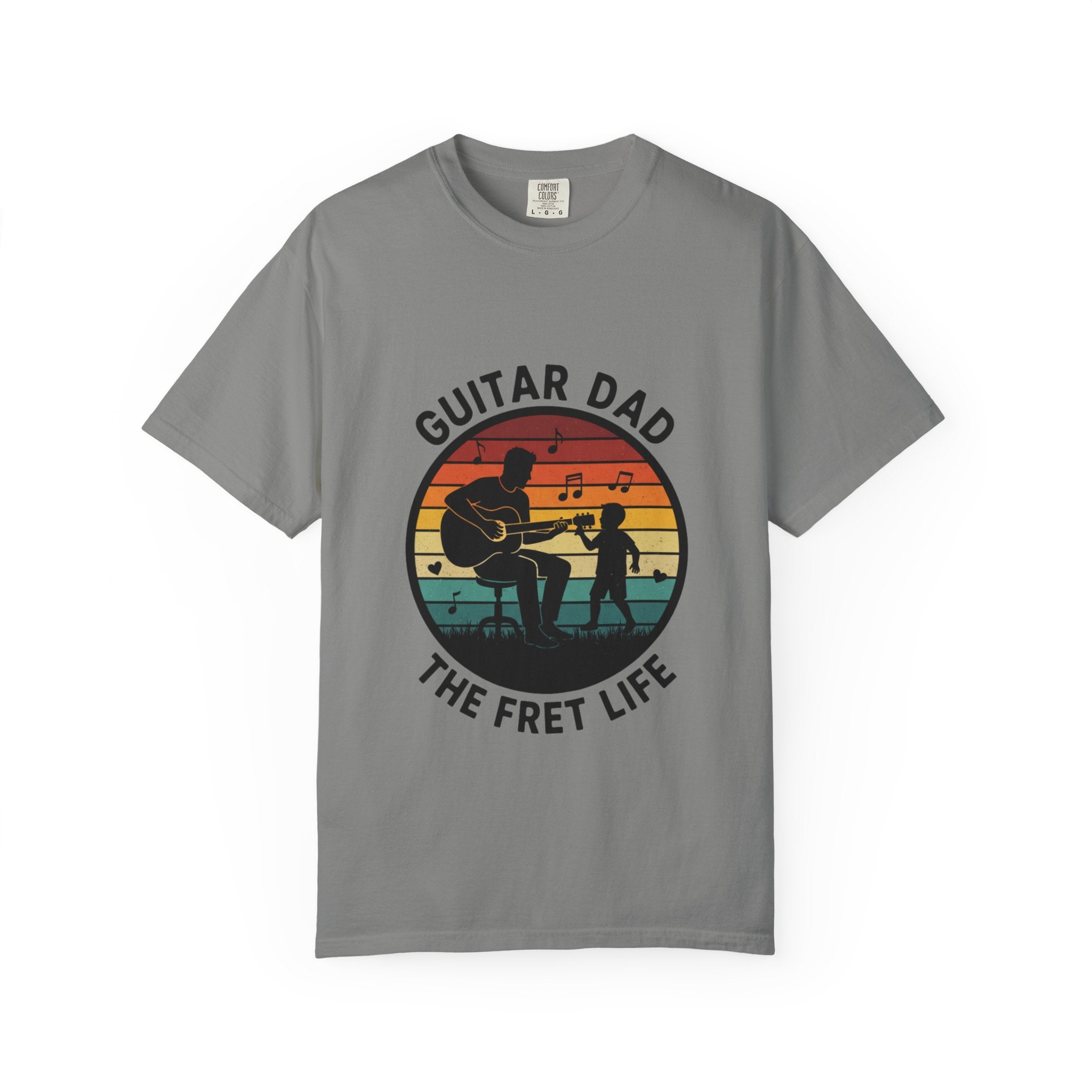 Guitar Dad: The Fret Life Silhouetted Tee