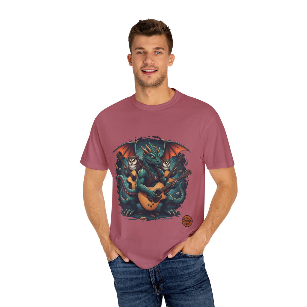 Dragon's Chord: Epic Guitar Tee