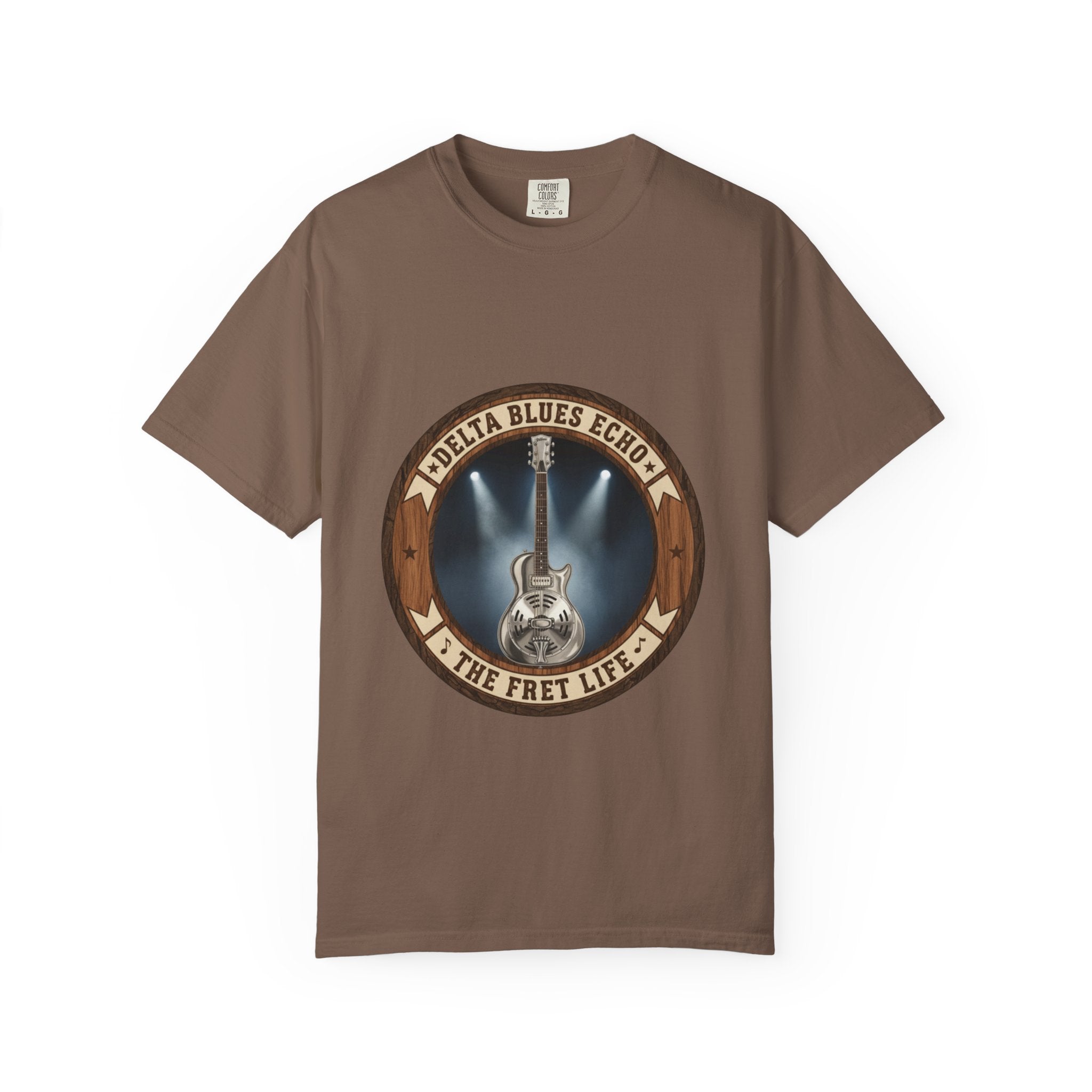 Delta Blues Echo Tee | Resonator Guitar Slide Player Shirt