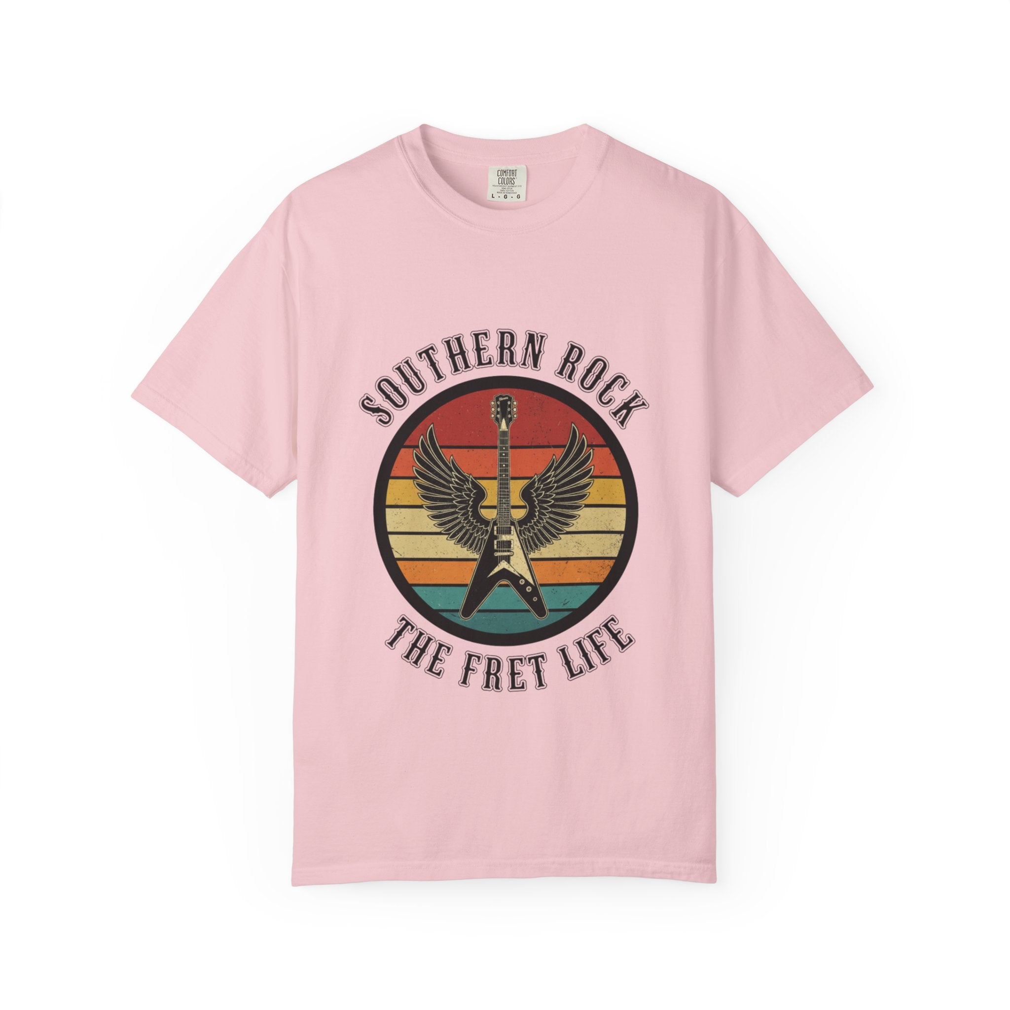 Southern Rock Winged V: Freebird Fret Life Tee