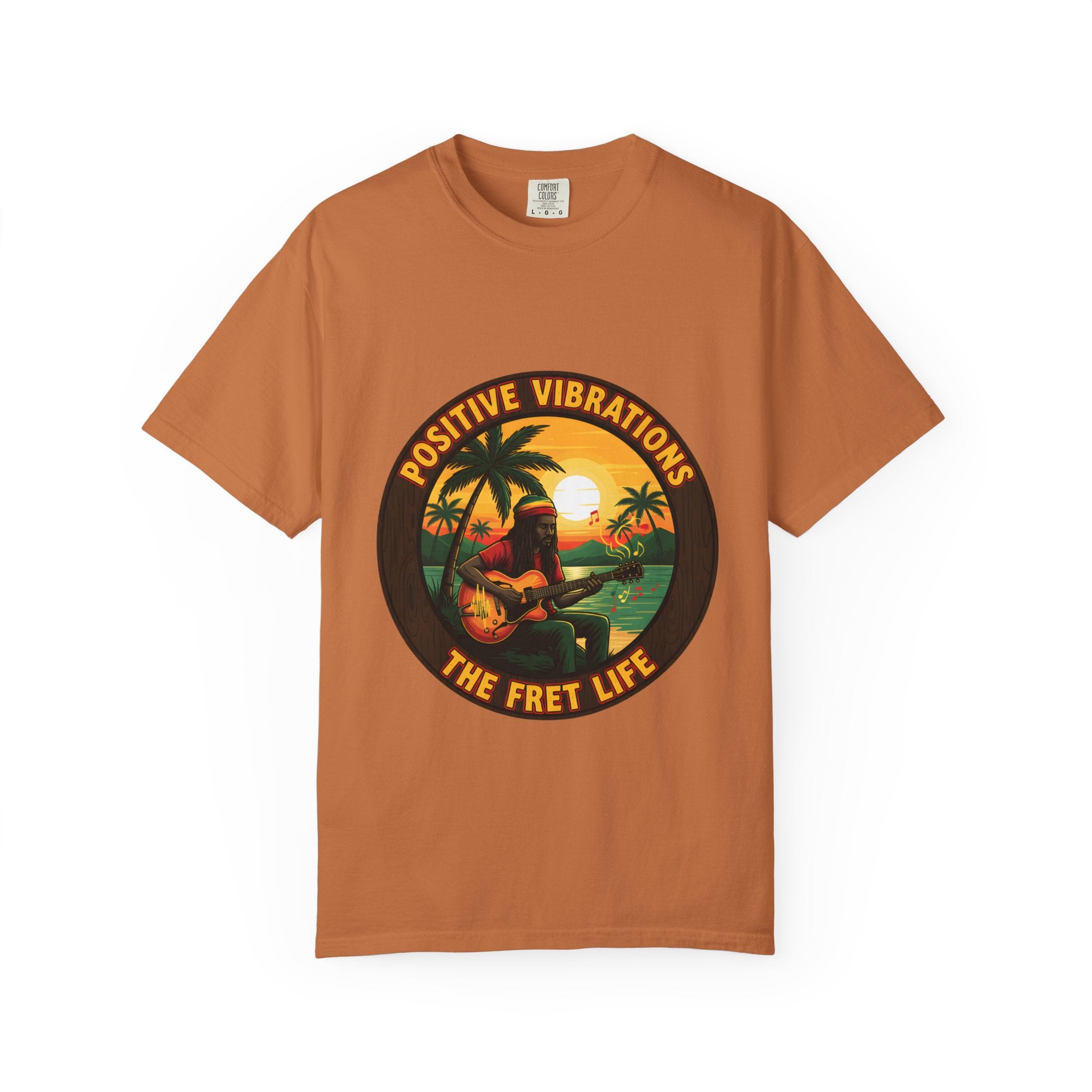 Positive Vibrations - The Fret Life Reggae Tee