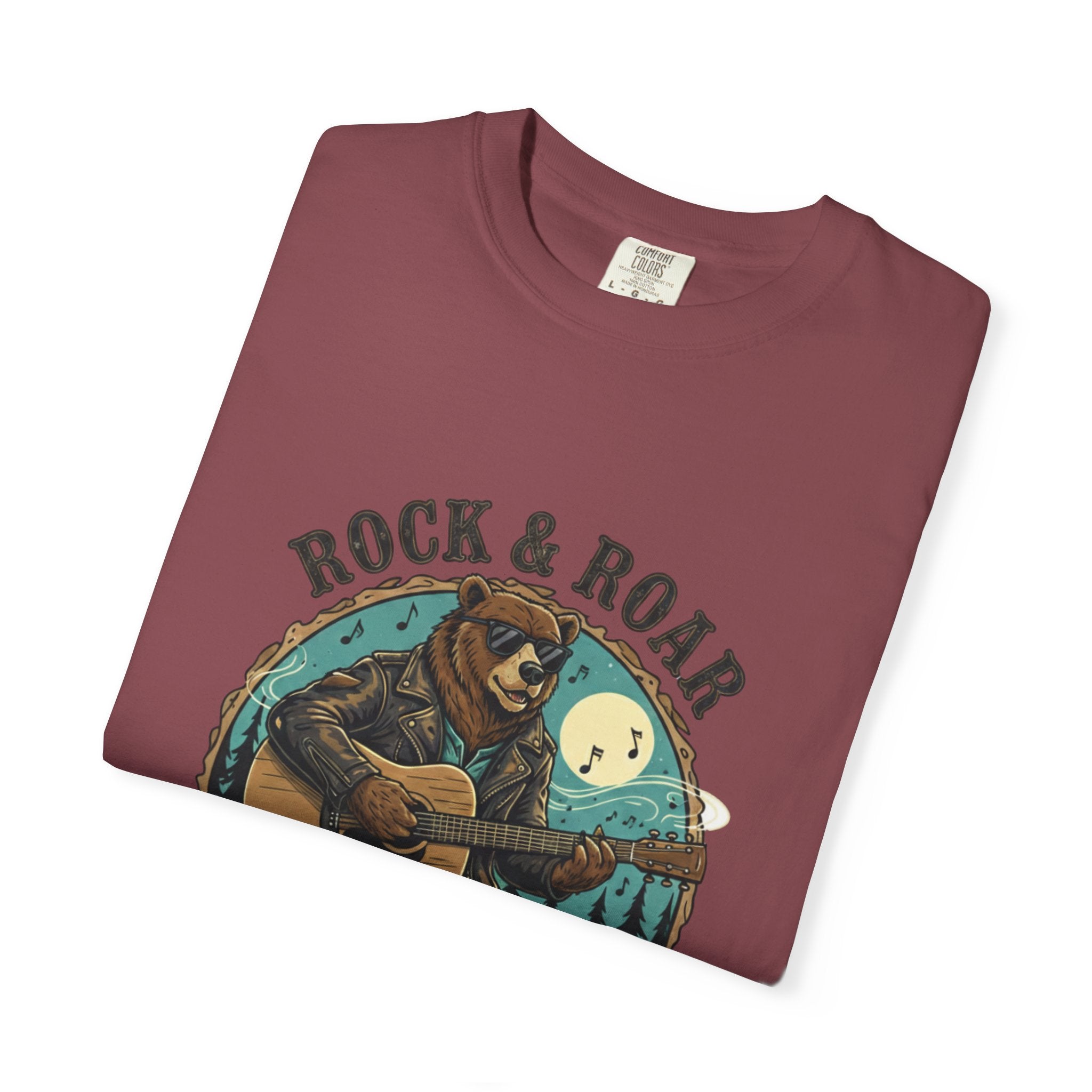 Rock & Roar: Campfire Blues Bear Fret Life Tee