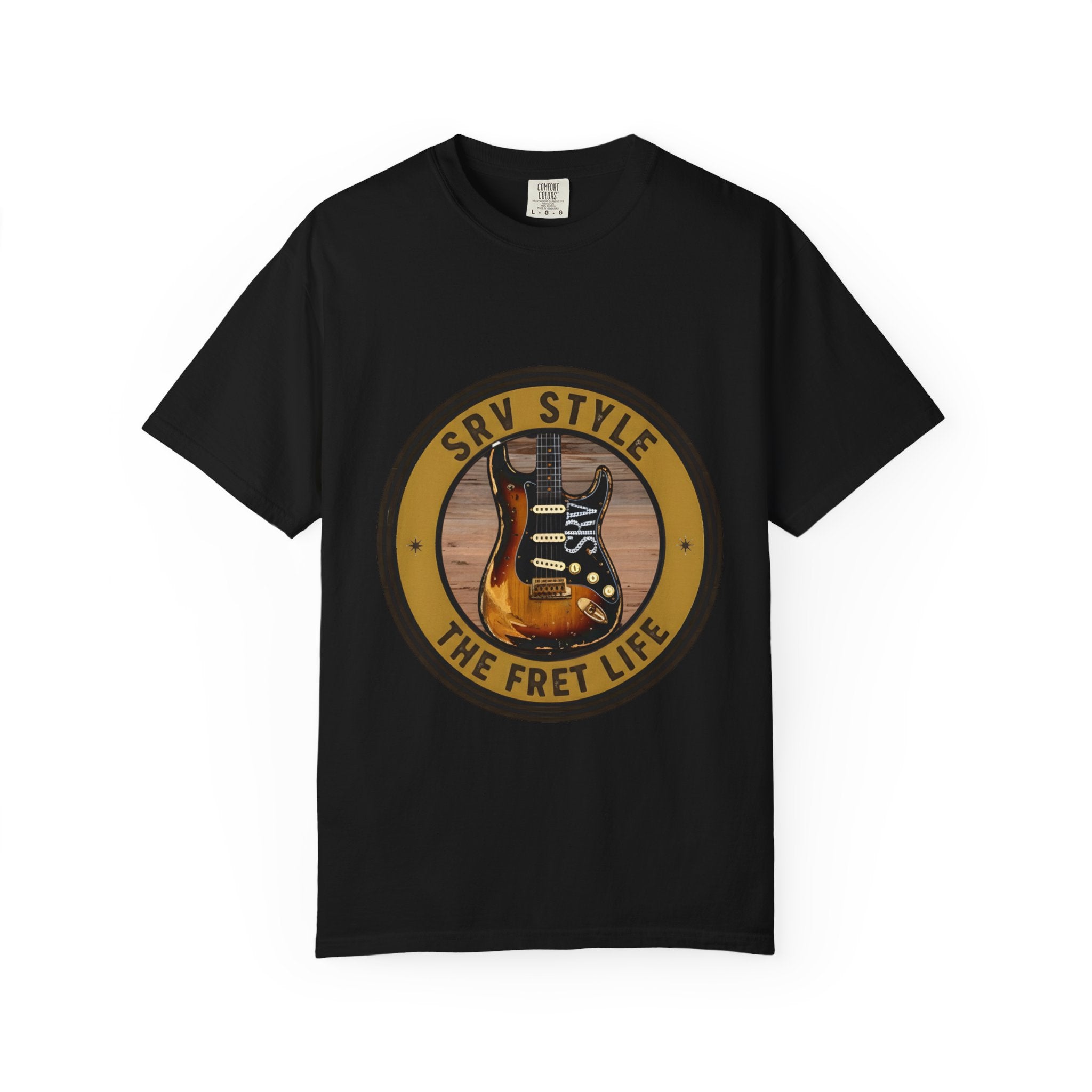 SRV Style Tee | Blues Guitar Fan T-Shirt