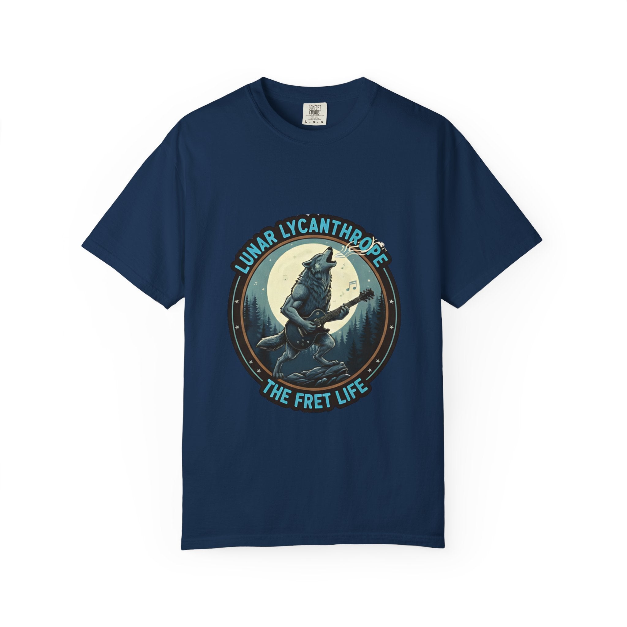 Lunar Lycanthrope: Full Moon Fret Life Tee