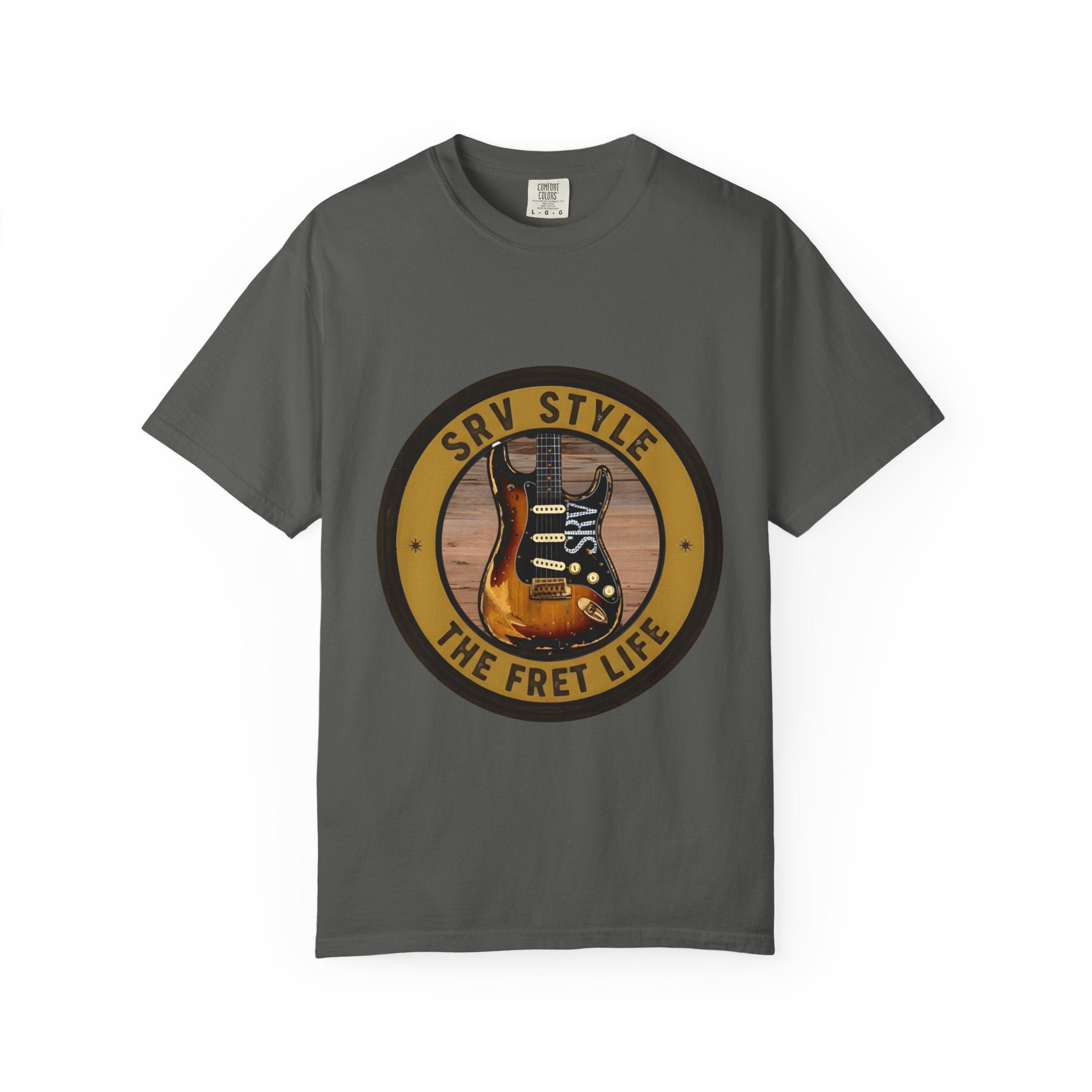 SRV Style Tee | Blues Guitar Fan T-Shirt