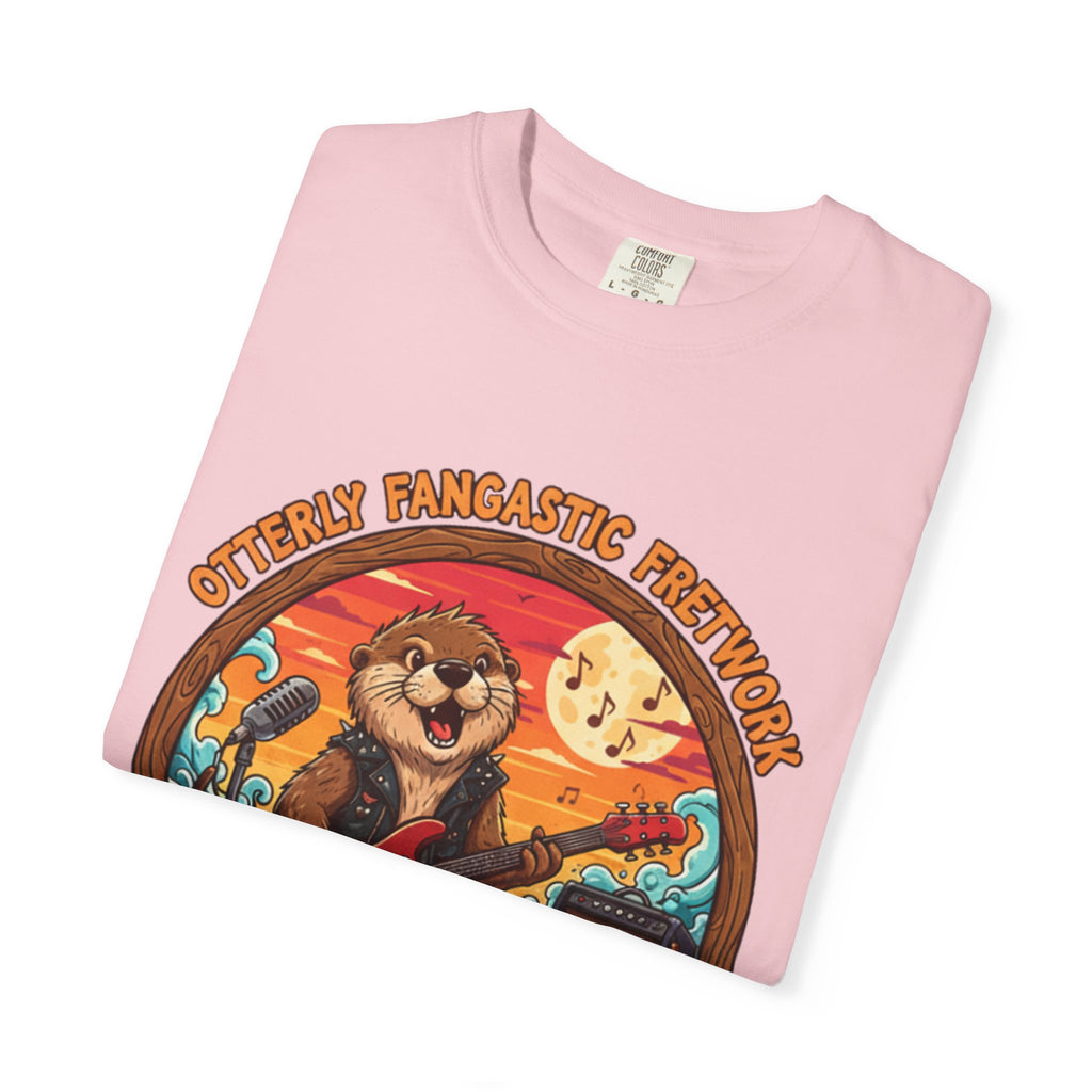 Otterly Fangastic Fretwork: The Fret Life Rocker Tee