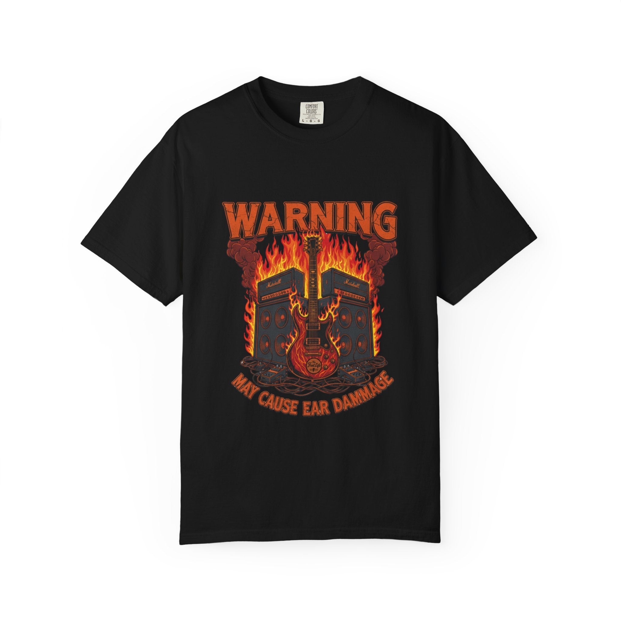 WARNING: May Cause Ear Damage - The Amp Stack Tee