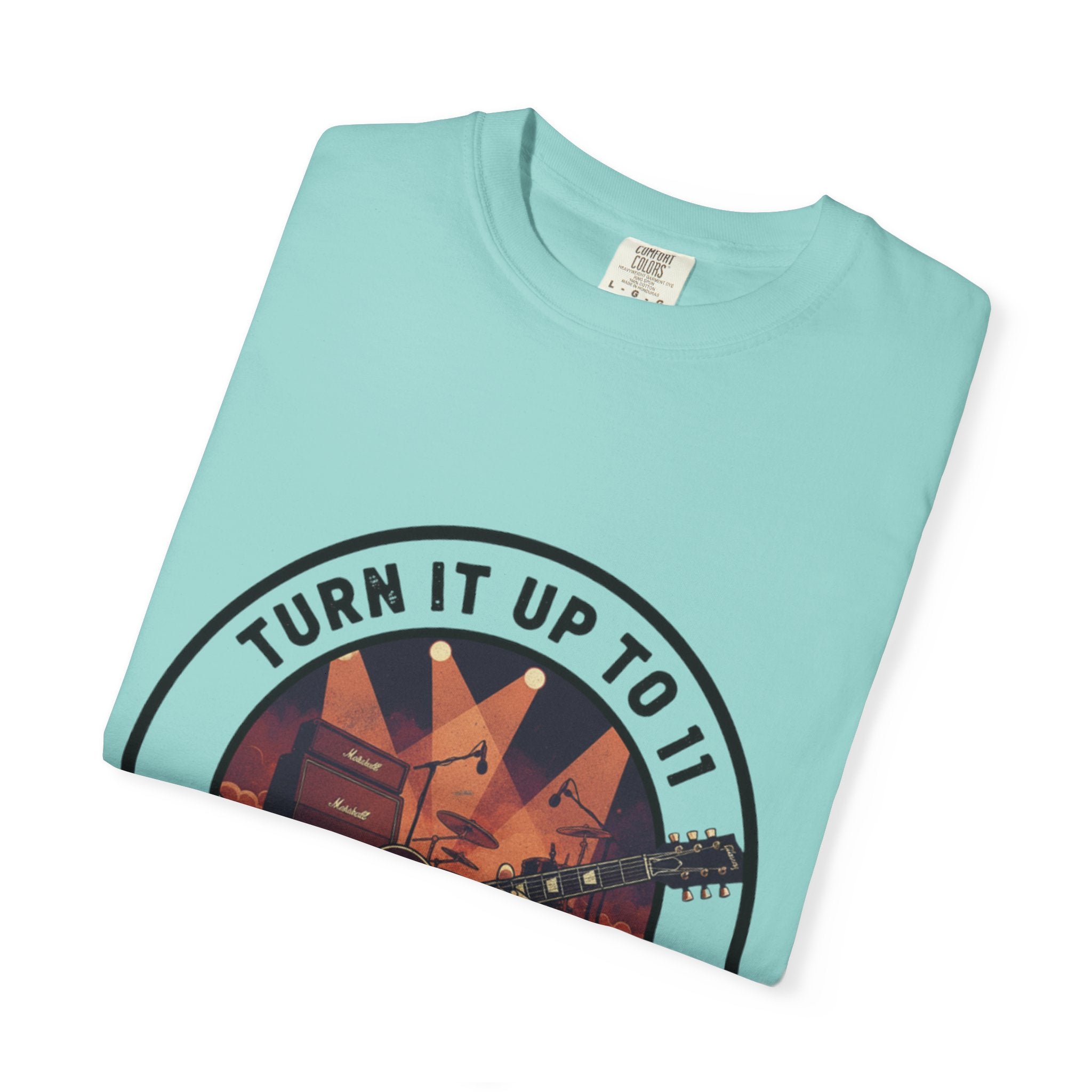 Turn it Up to 11 Unisex Guitar T-Shirt - Music Lover Gift Idea