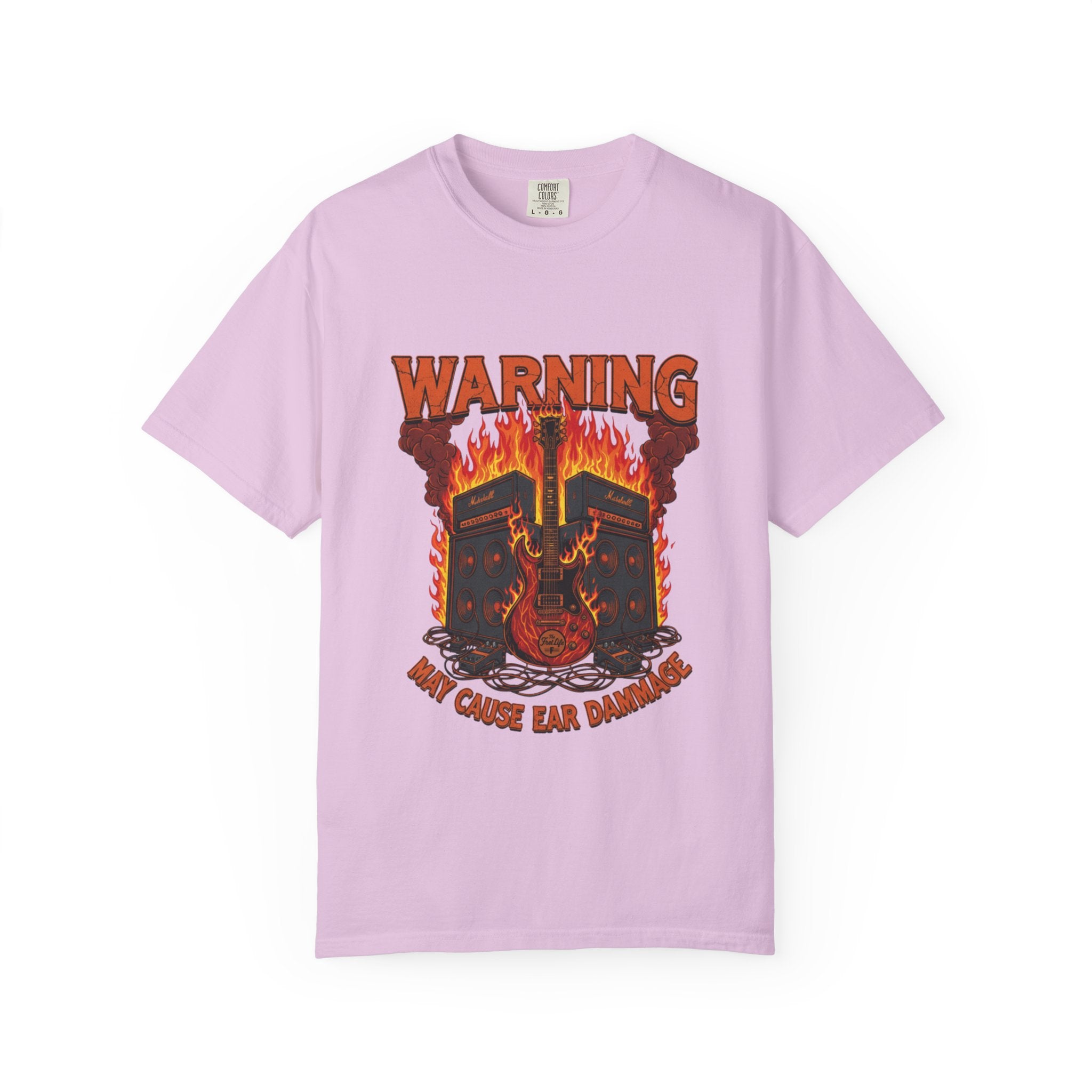 WARNING: May Cause Ear Damage - The Amp Stack Tee