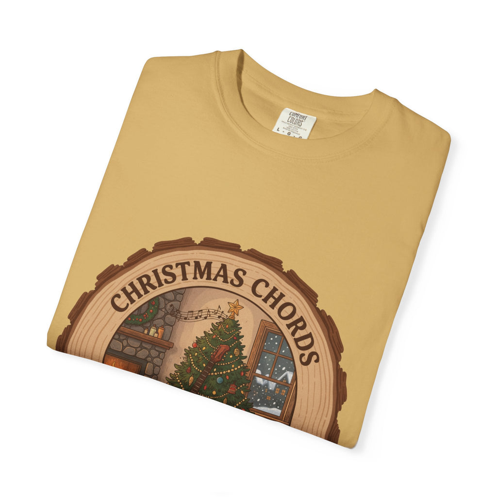 Christmas Chords T-Shirt | Holiday Music Guitar Tee