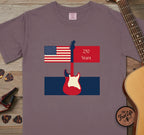 250 Flag Guitar T-Shirt
