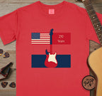 250 Flag Guitar T-Shirt