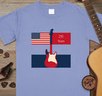 250 Flag Guitar T-Shirt